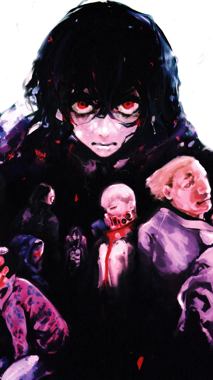 Обои Токио вурдалак, аниме, ЯСУ, Суи Ишида, Токио Вурдалак Объем 11 в разрешении 750x1334