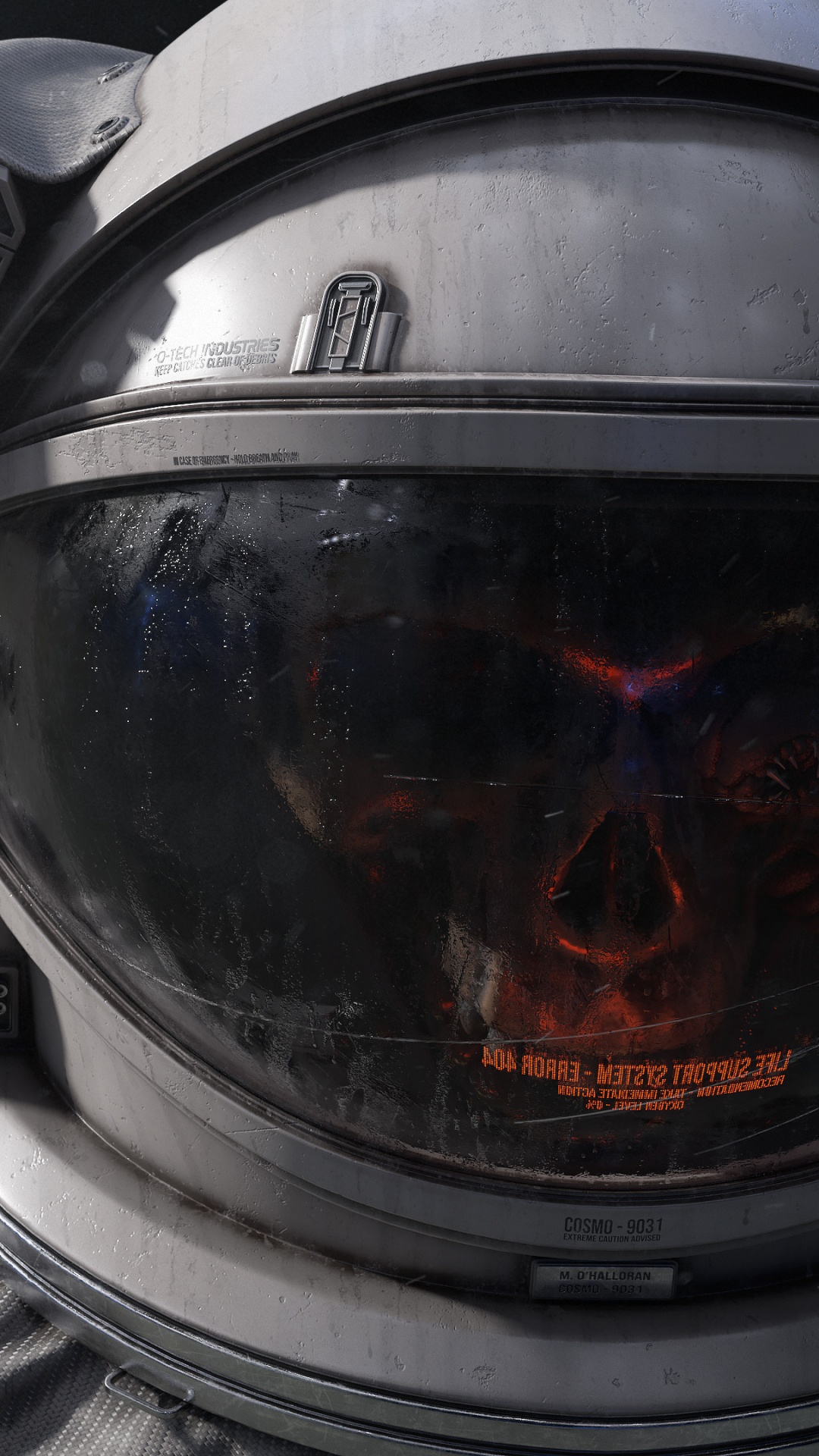 Обои cosmo 9031, шлем, автомобильное освещение, головной убор, газ в разрешении 1080x1920