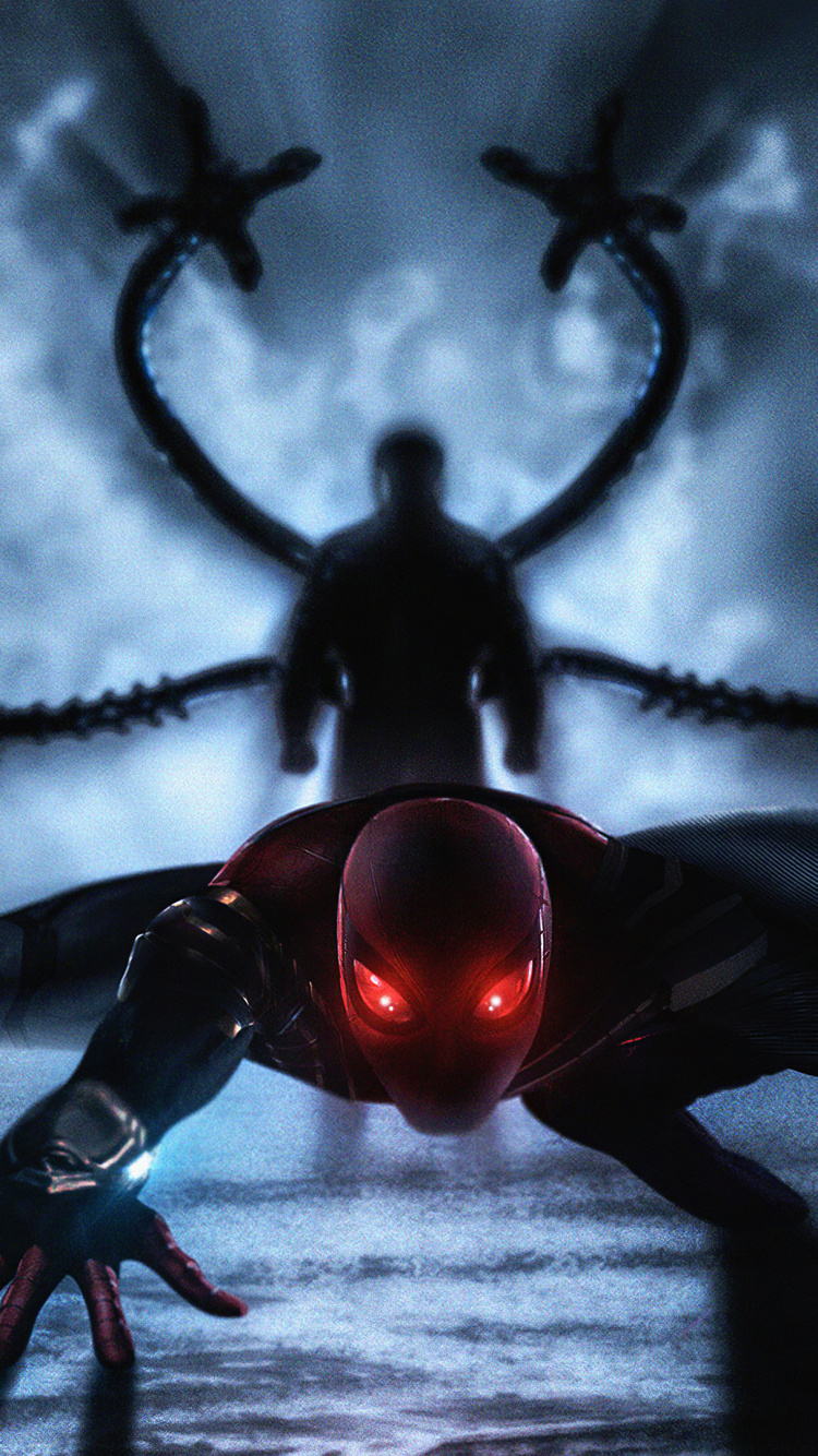 Обои темнота, демон, Цифровой композитинг, фикция, иллюстрация в разрешении 750x1334