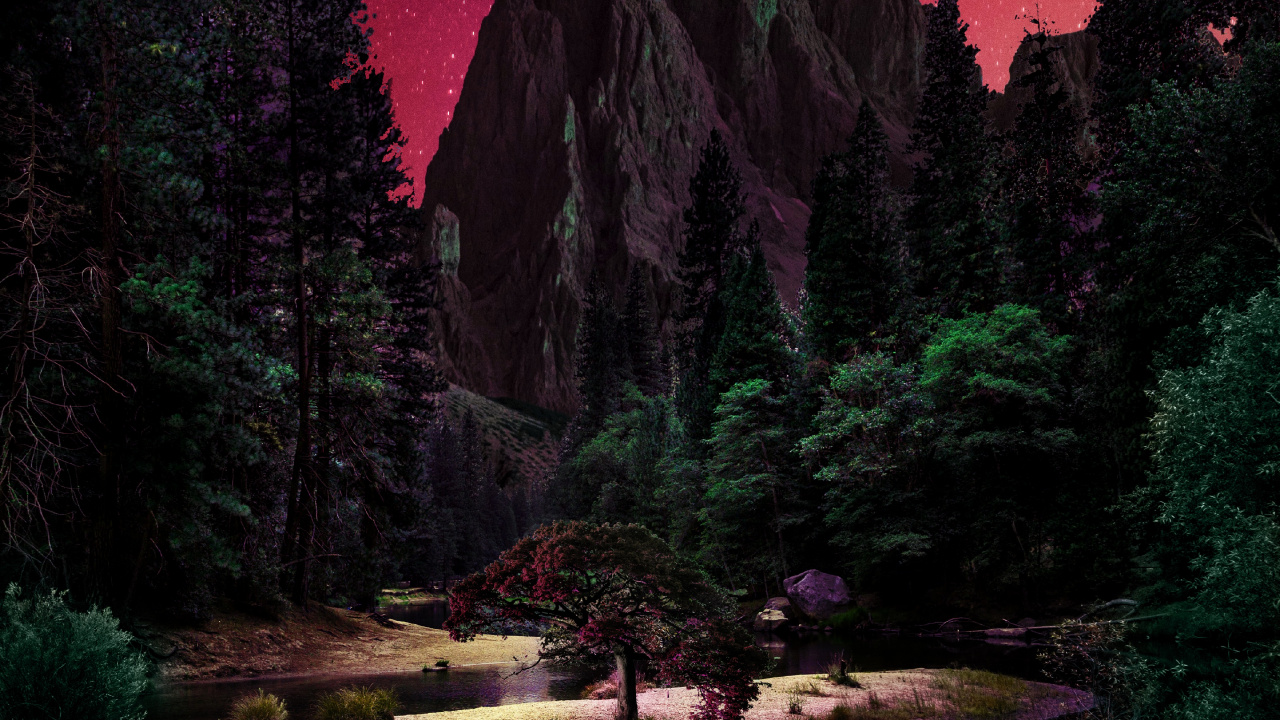 Обои природа, вода, растение, мир, природный ландшафт в разрешении 1280x720