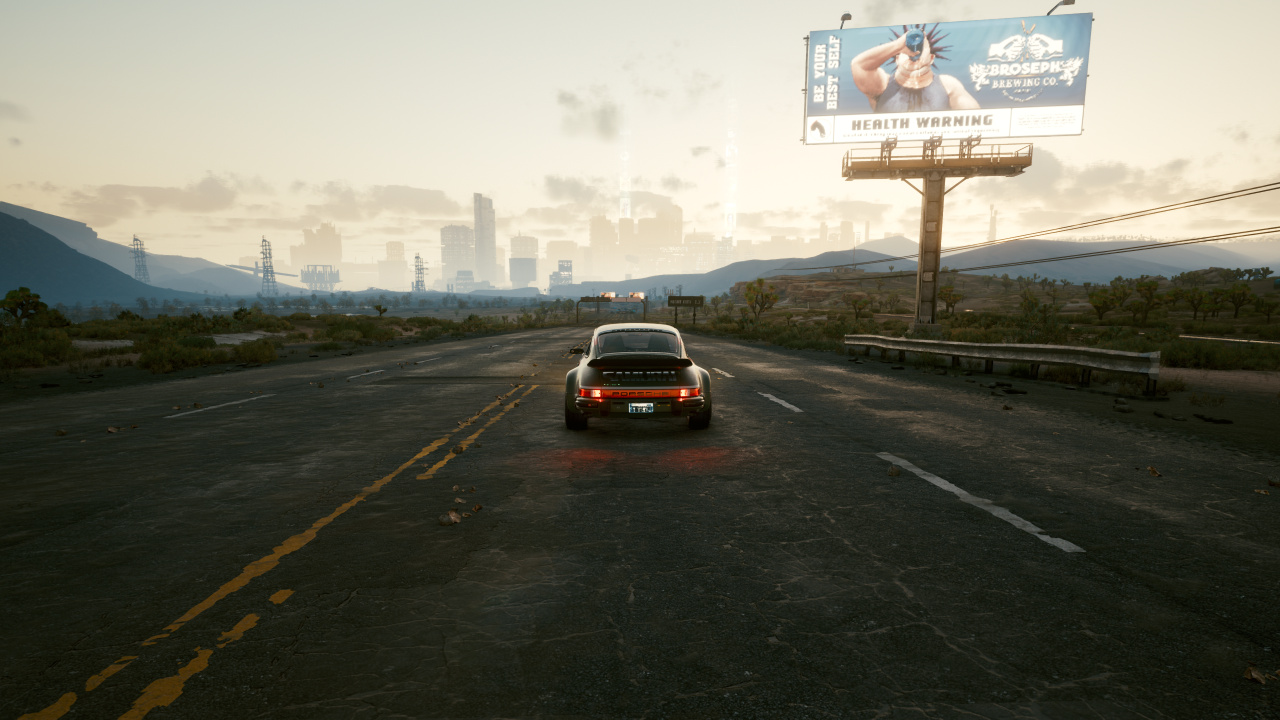 Обои переулок, Киберпанк 2077, cd projekt, легковые автомобили, облако в разрешении 1280x720