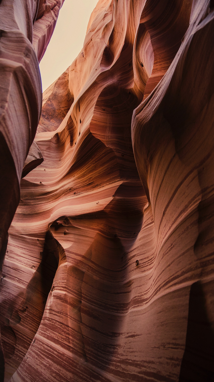 Обои каньон, формирование, геология, рок, теснина в разрешении 750x1334