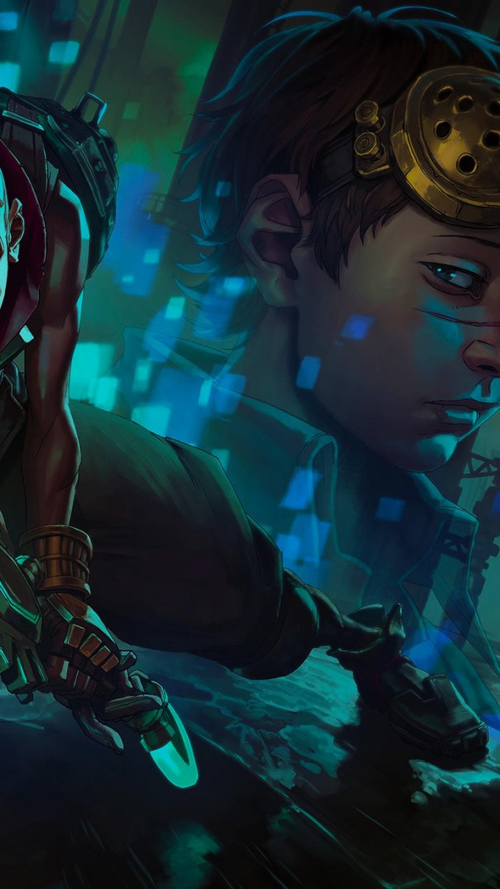 Обои хронологическое эхо, Лига легенд, riot games, эхо секунд, подергивание в разрешении 720x1280