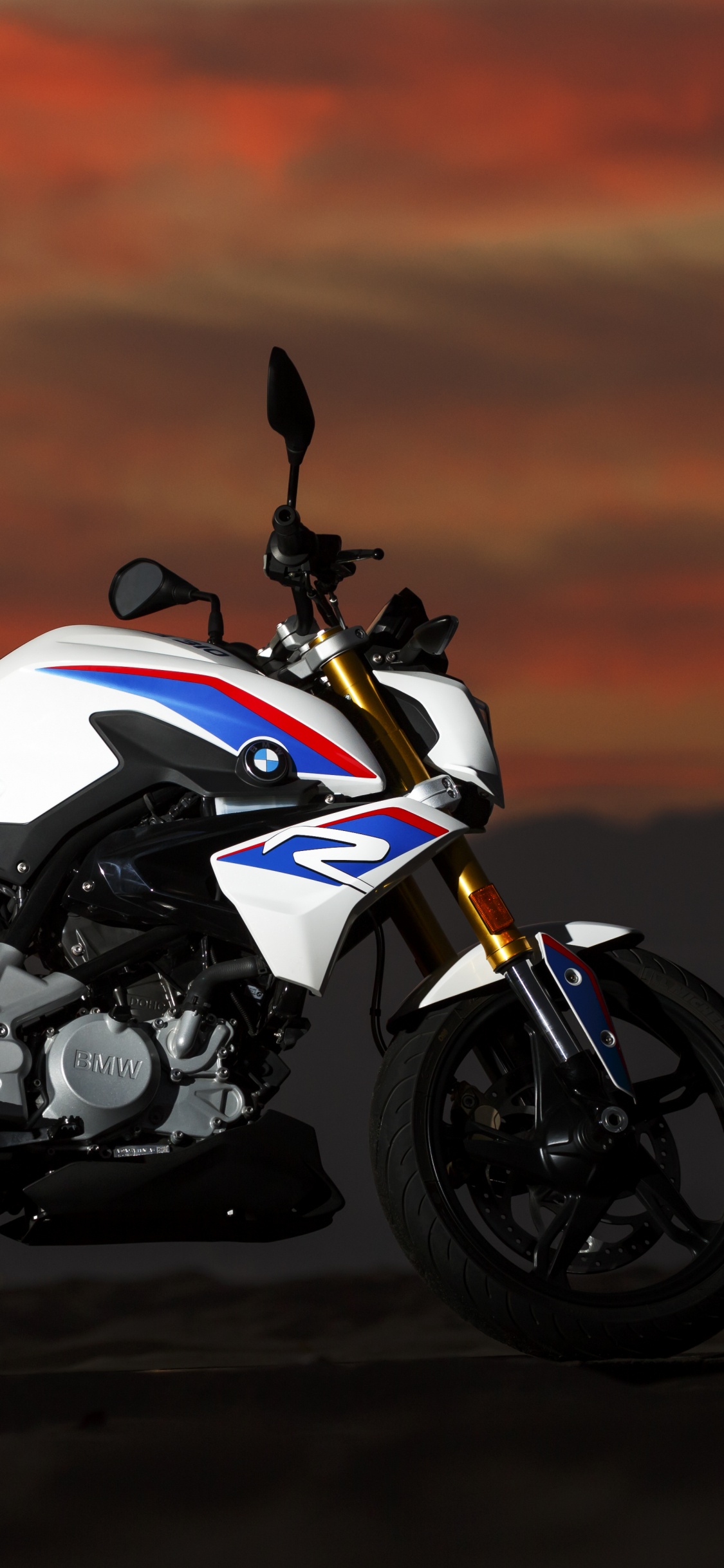 Обои БМВ G310R, Honda Motor Company, мотоцикл, suzuki, авто в разрешении 1125x2436