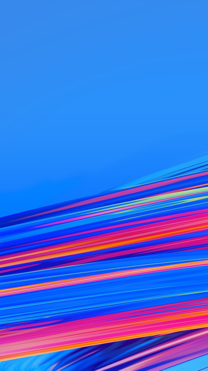 Обои LG, LG Stylo 3 Plus, андроид, смартфон, синий в разрешении 720x1280