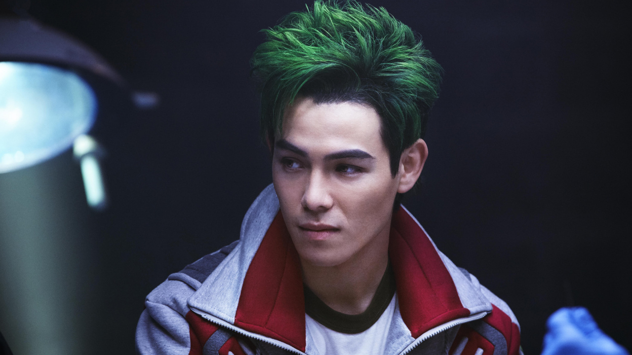 Обои Райан Поттер, Зверь Мальчик, ворон, Звездный огонь, волосы в разрешении 1280x720