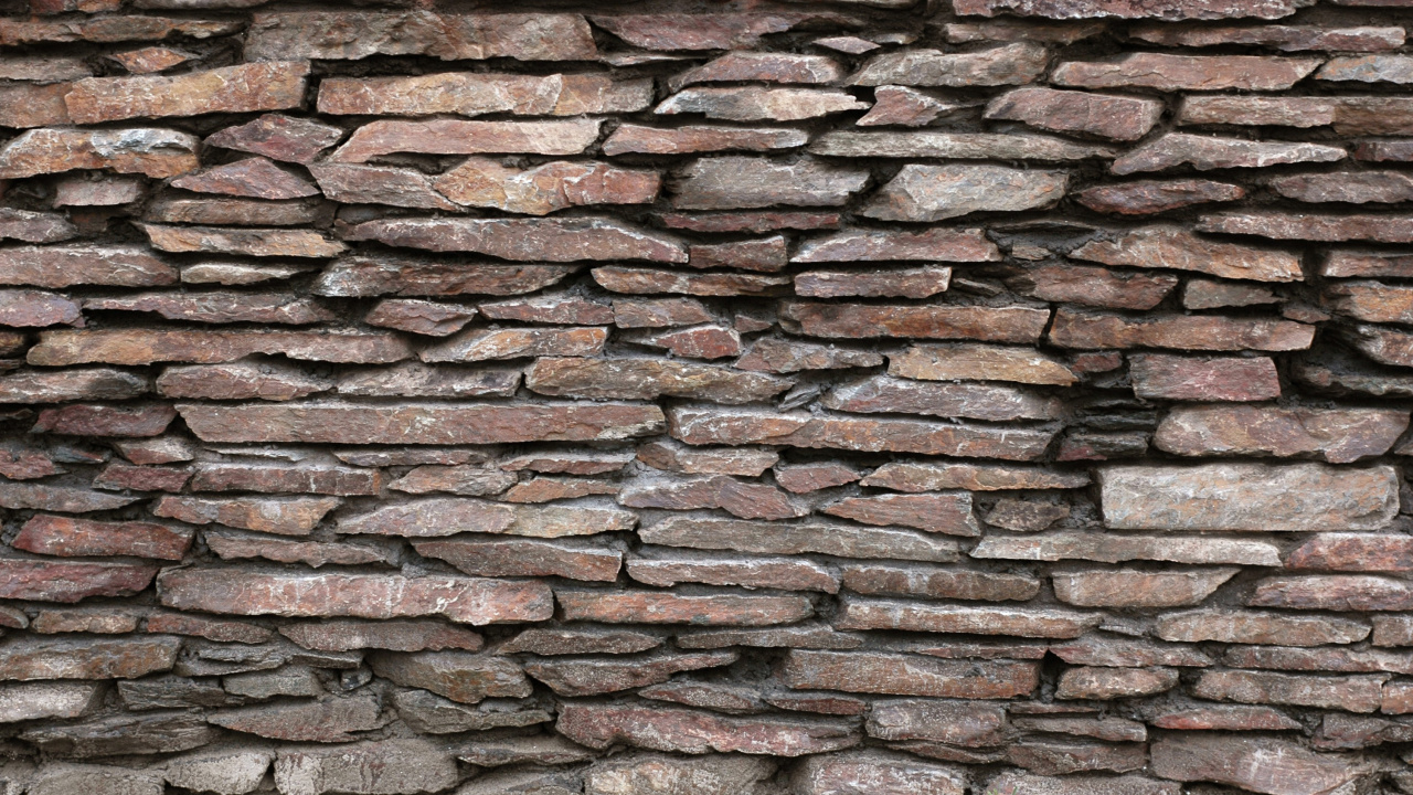 Обои кирпичная кладка, кирпич, каменная стена, стена, узор в разрешении 1280x720