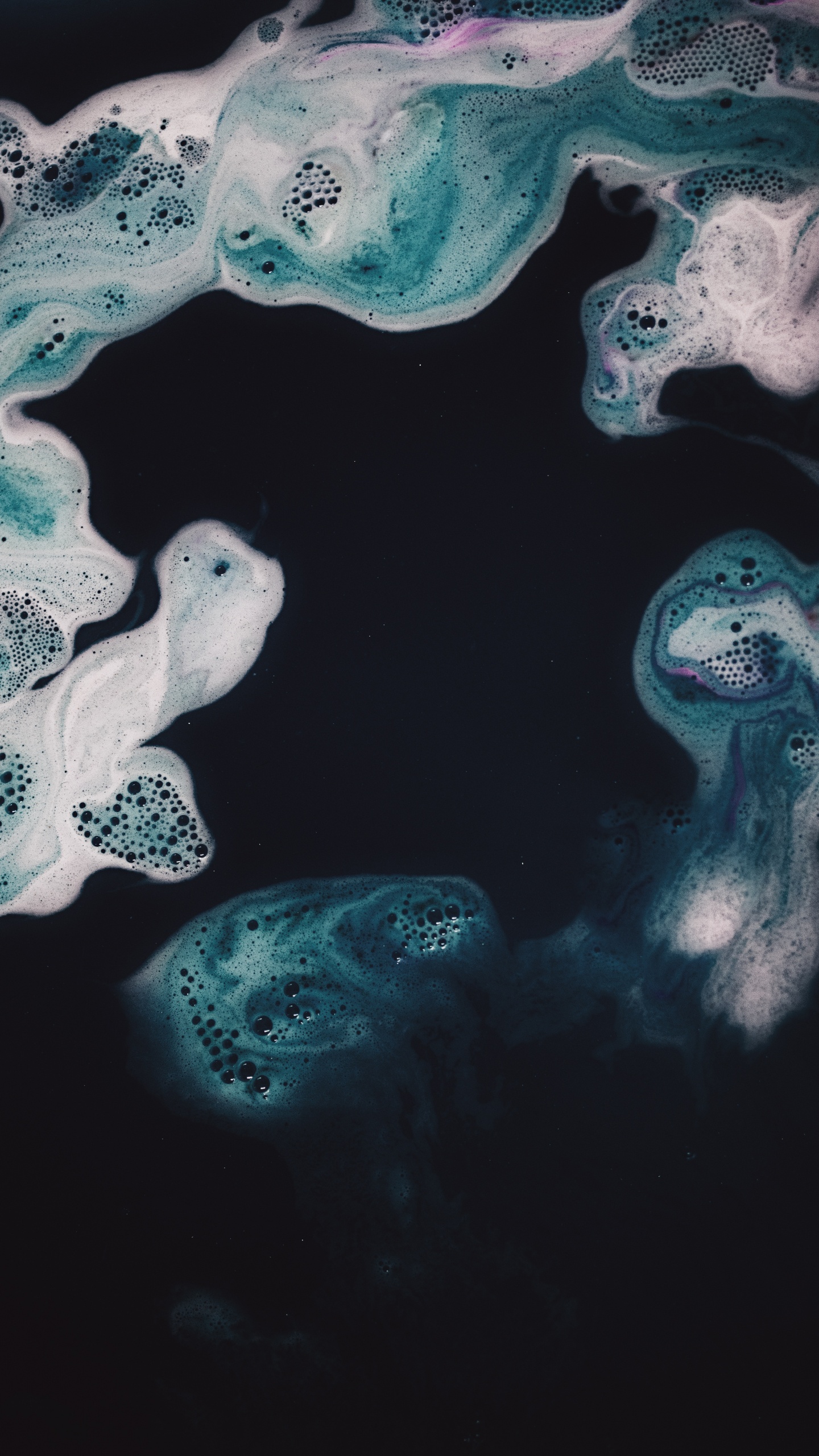 Обои синий, Аква, бирюза, иллюстрация, черный в разрешении 1440x2560