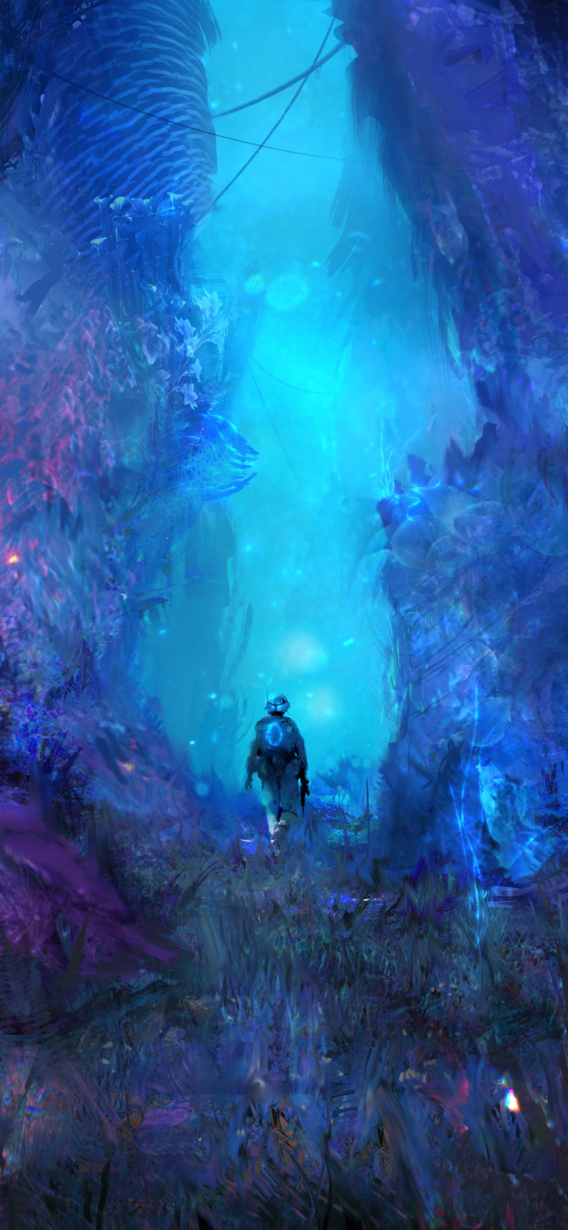 Обои арт, электрик, музыка, мир, игра-боевик в разрешении 1125x2436