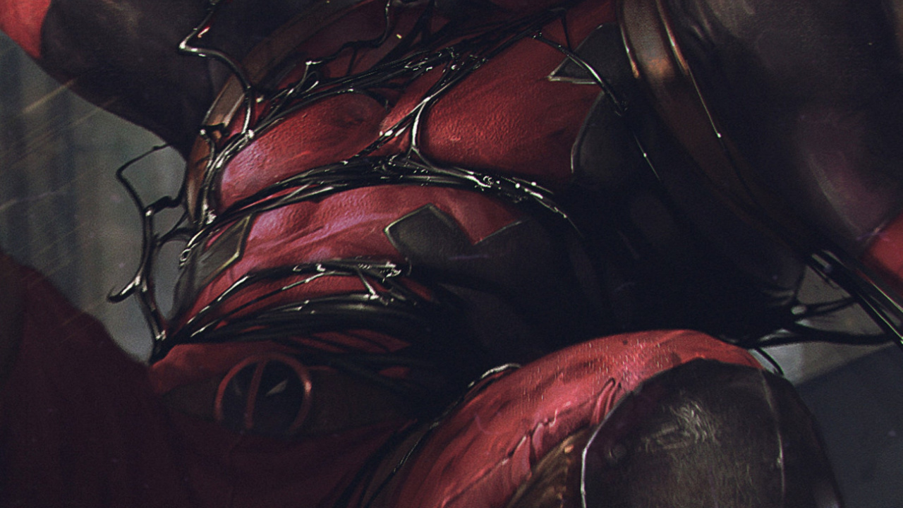 Обои мертвый бассейн, яд дэдпул, веном, дэдпул, Эдди Брок в разрешении 1280x720