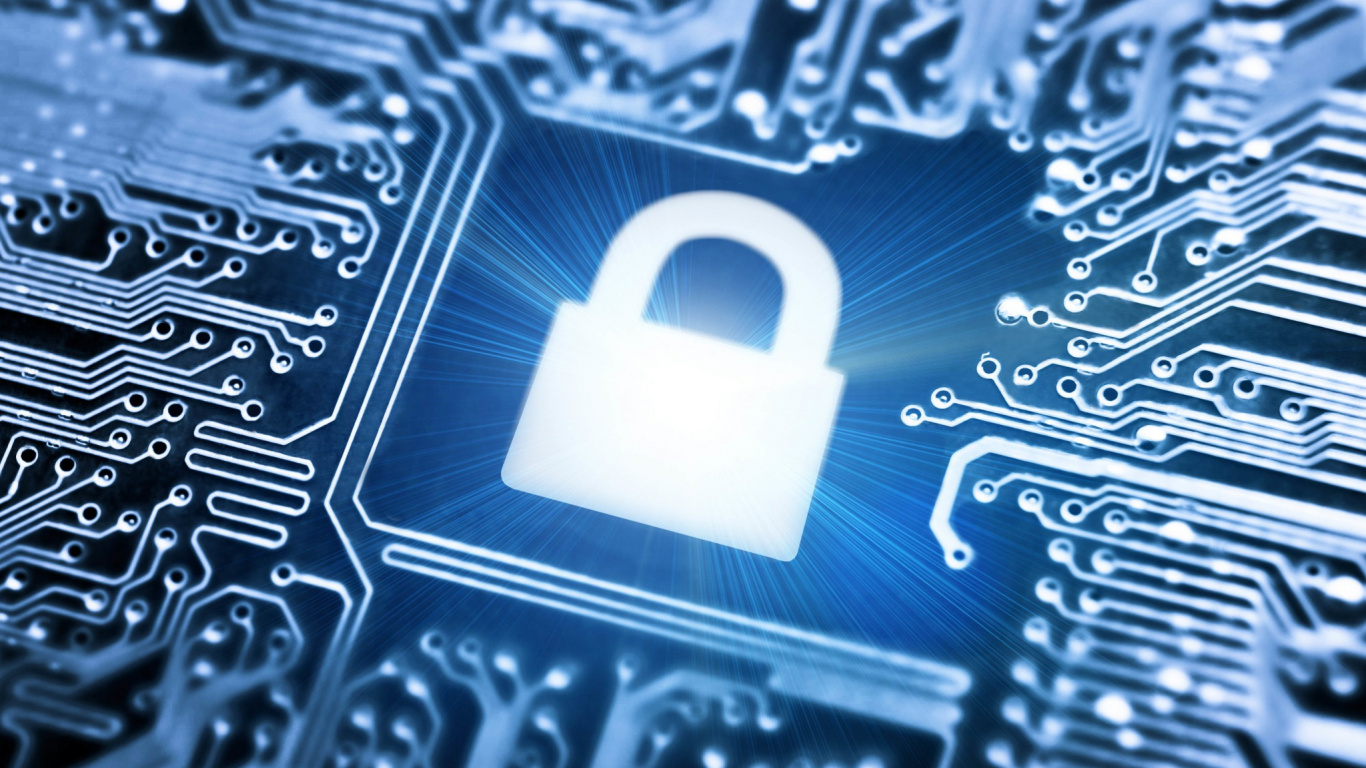 Обои Информационные технологии, электроника, технологии, электронная техника, синий цвет в разрешении 1366x768