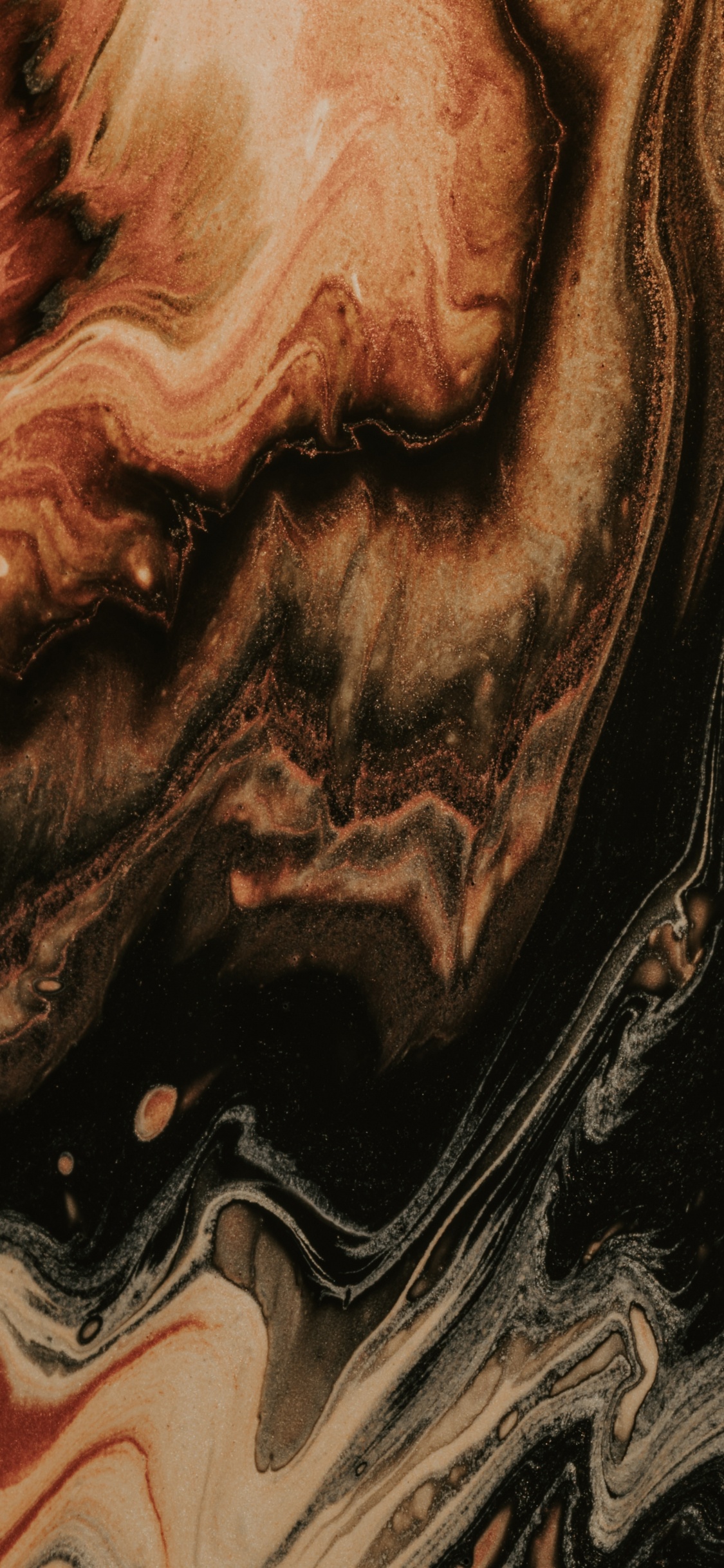 Обои морилка, коричневый цвет, геология, вода, древесина в разрешении 1125x2436