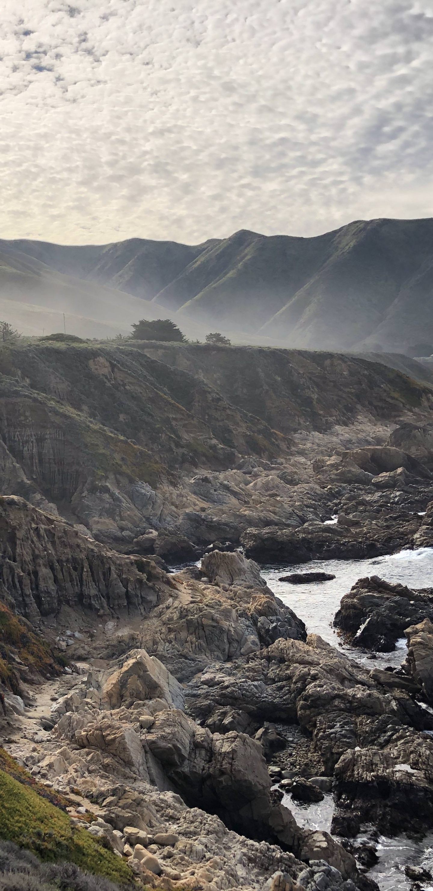Обои нагорье, гора, природный заповедник, хребет, холм в разрешении 1440x2960