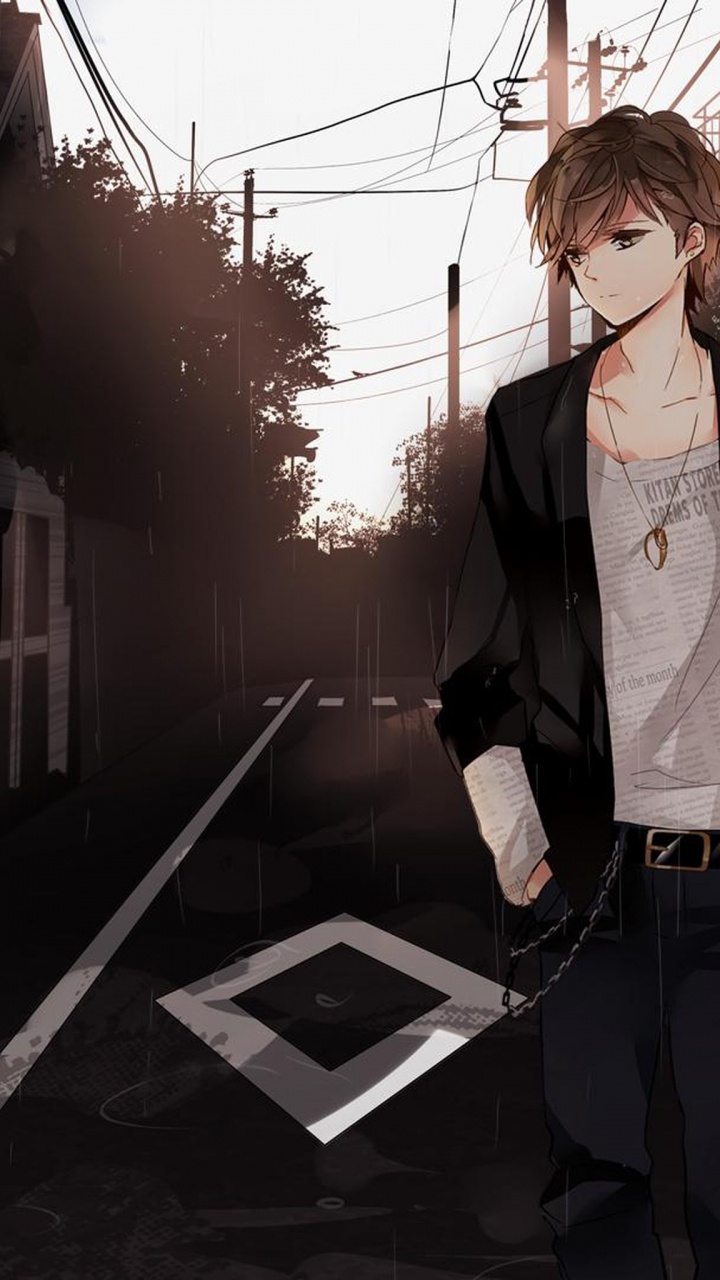 Обои аниме, рисование, темнота, фейри Тейл, РП персонажей в разрешении 720x1280