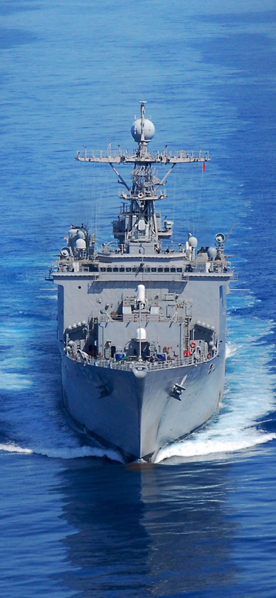 Обои военный корабль, разрушитель, авианосец, морское ведомство, корабль в разрешении 1125x2436