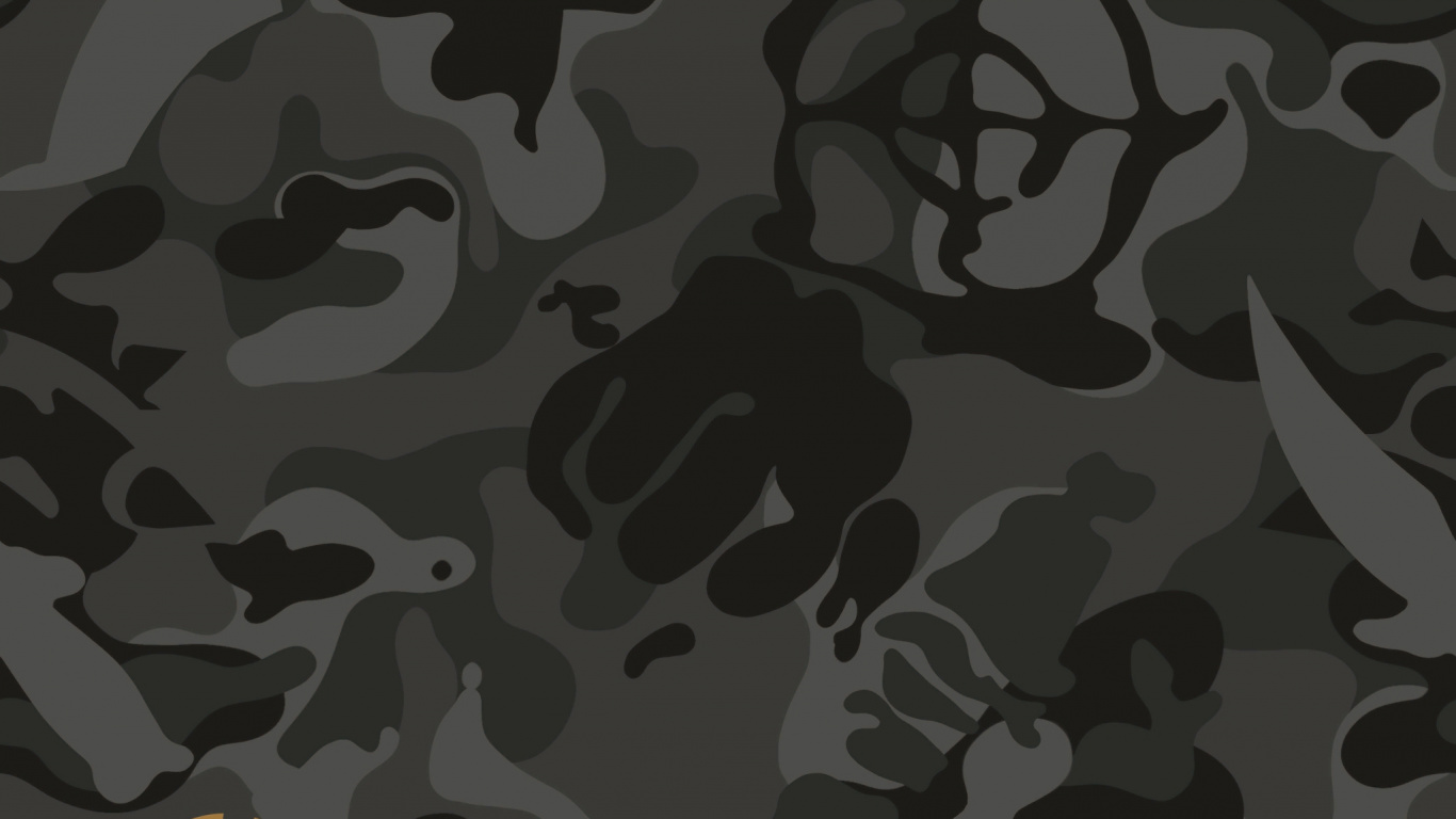 Обои военный камуфляж, узор, камуфляж, дизайн, команда крепость 2 в разрешении 1366x768