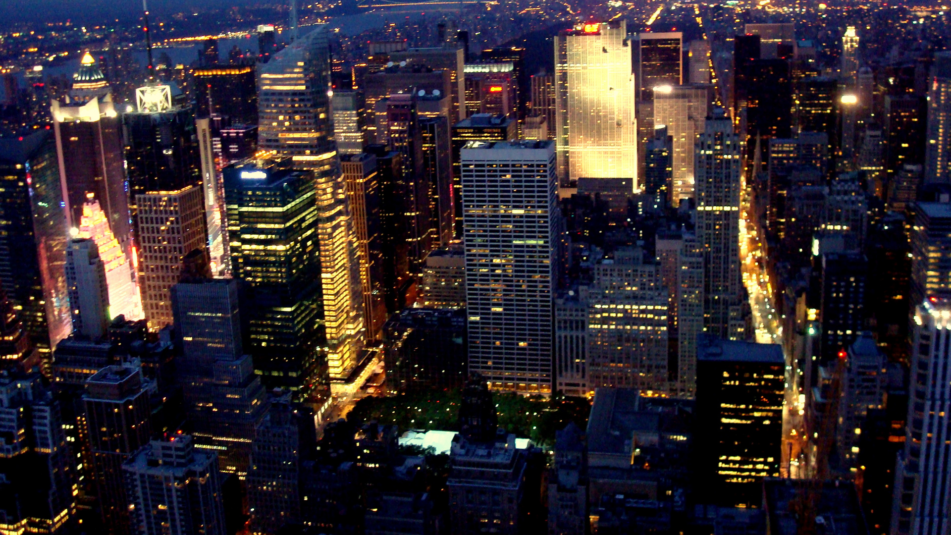 Обои Нью-Йорк, городской пейзаж, город, метрополия, городской район в разрешении 1920x1080