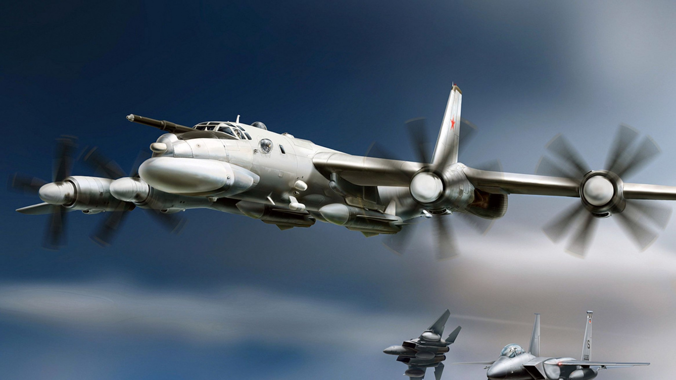 Обои Россия, воздушные силы, самолет, самолеты, авиация в разрешении 1366x768