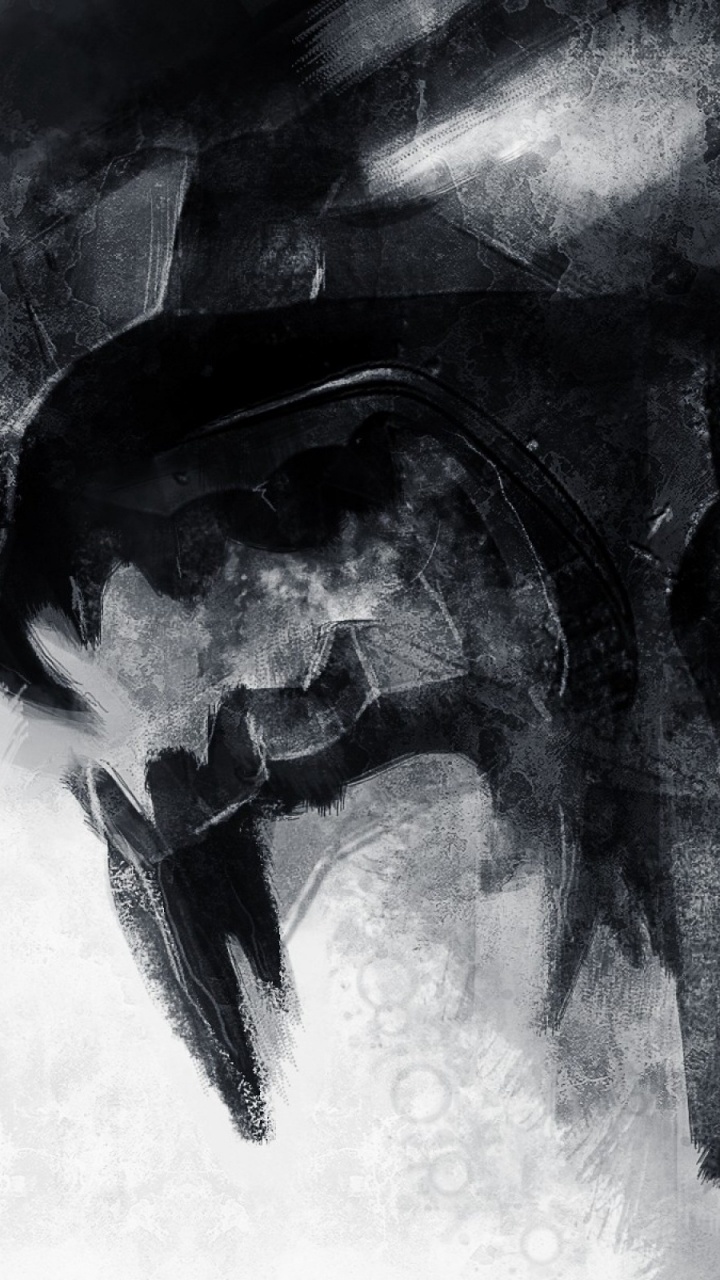 Обои Скоро Зима, текст, дым, монохромный, пасть в разрешении 720x1280