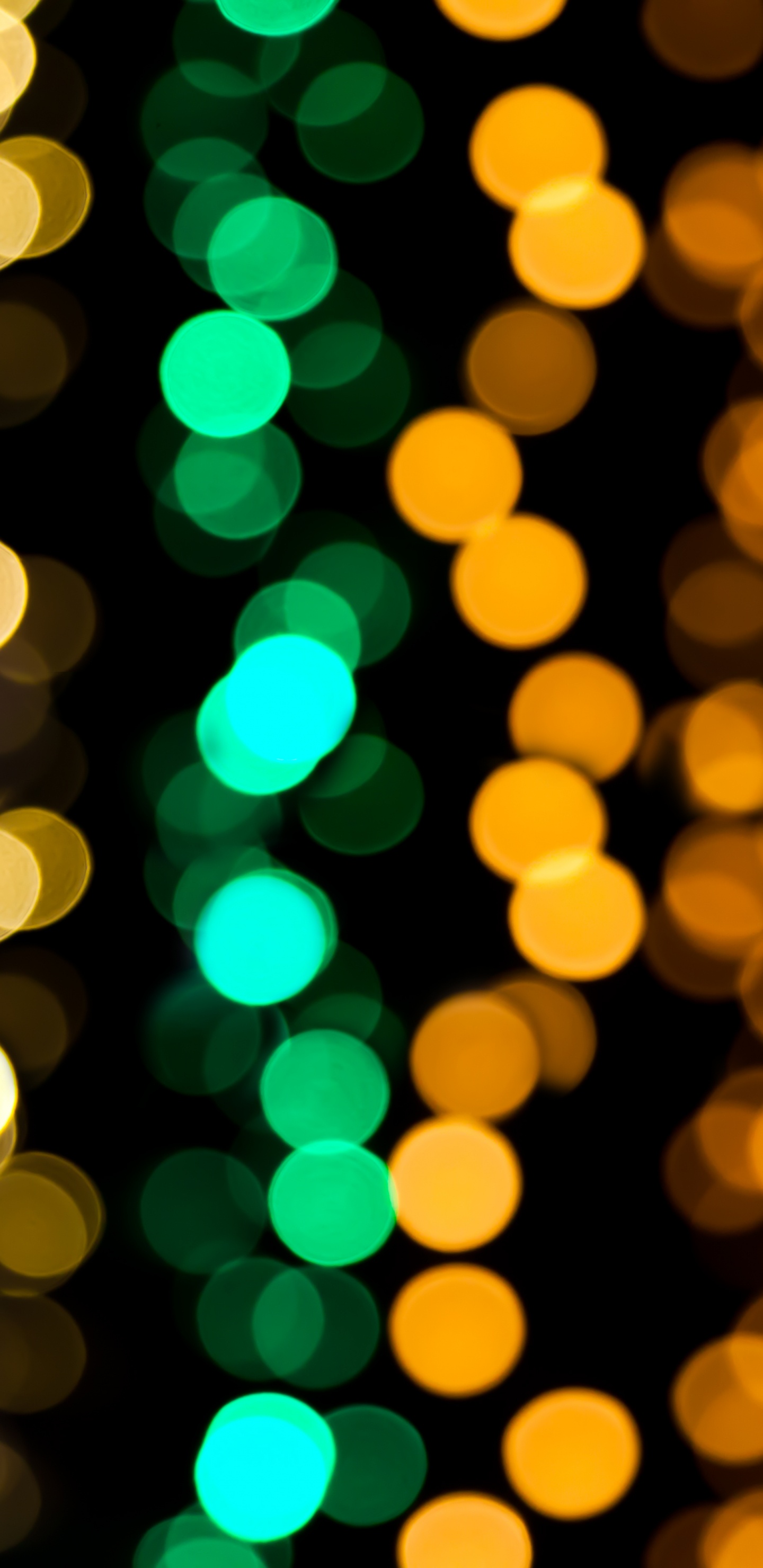 Обои освещение, свет, круг, событие, Дед Мороз в разрешении 1440x2960