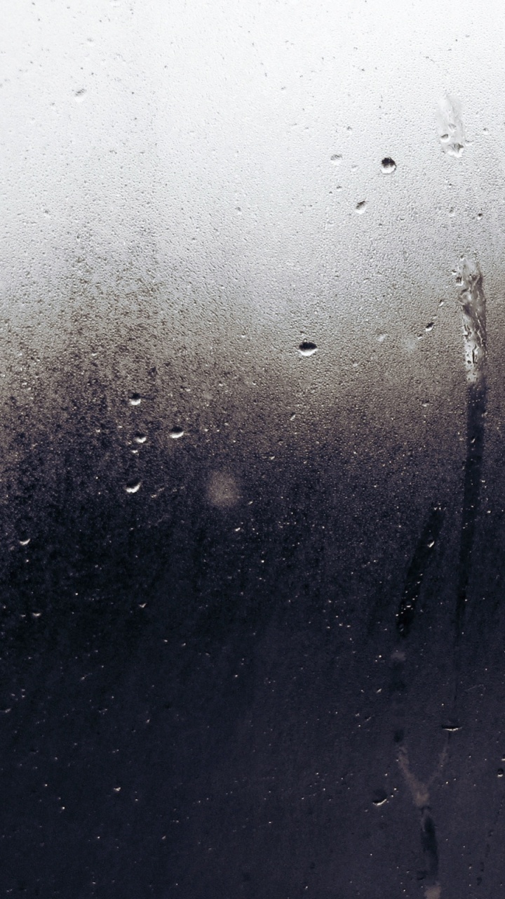 Обои росы капли на стекле, стекло, вода, мелкий дождь, дождь в разрешении 720x1280