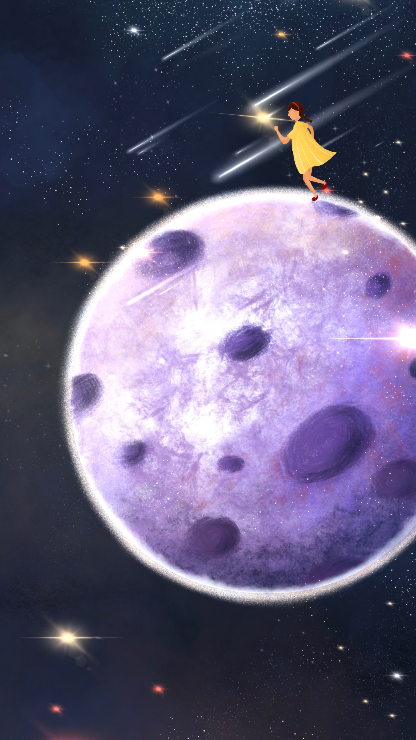 Обои космос, атмосфера, земля, вода, атмосфера земли в разрешении 1440x2560