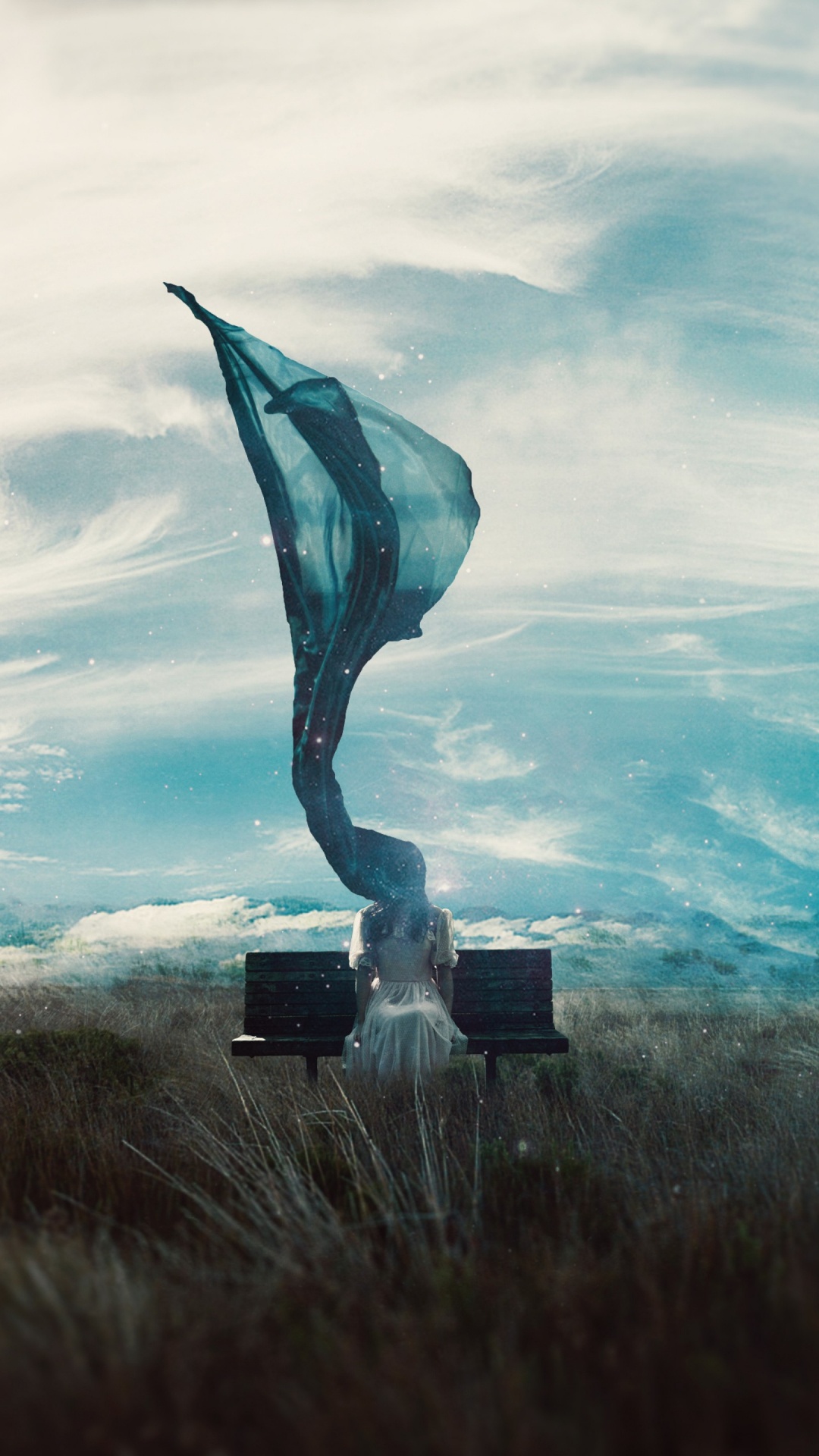 Обои Ранжи Джилакс, атмосфера, жидкий, облако, вода в разрешении 1080x1920