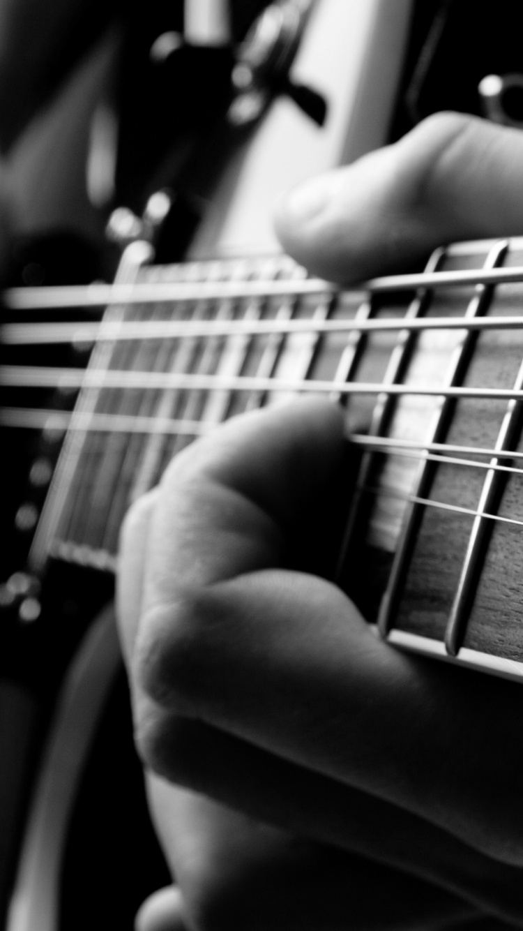 Обои гитара, струнный инструмент, музыкальный инструмент, музыка, щипковые струнные инструменты в разрешении 750x1334