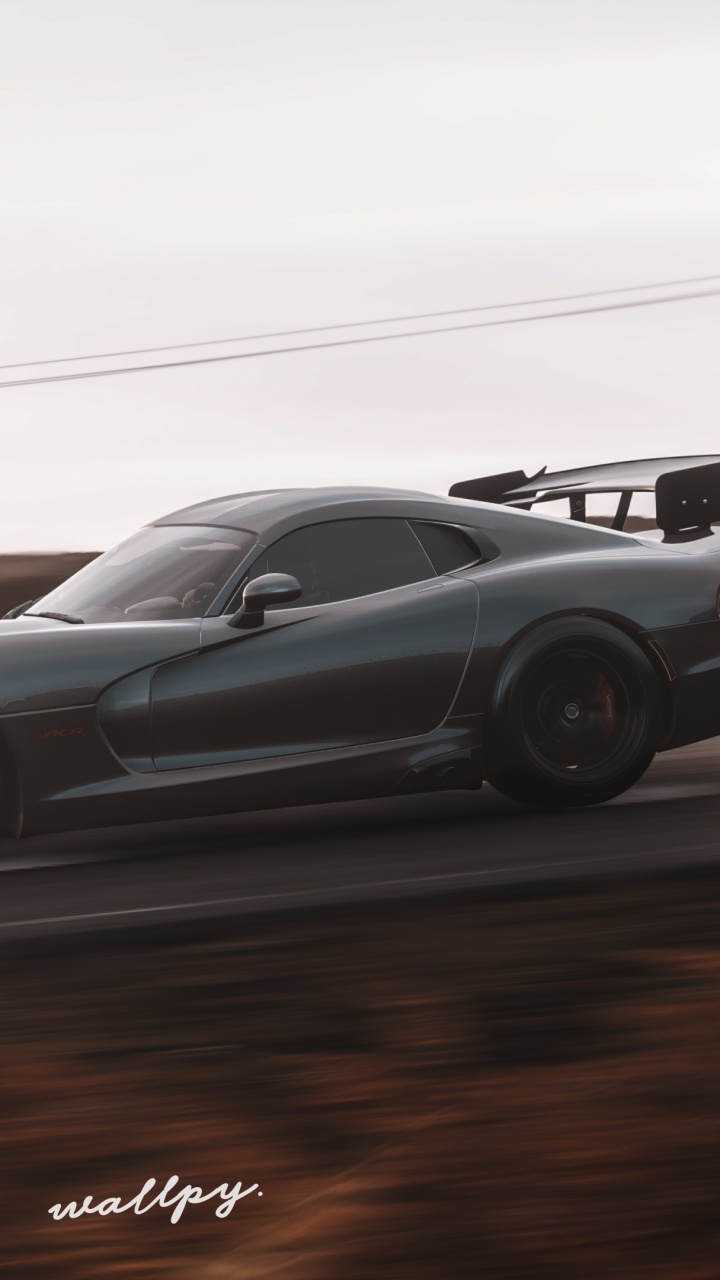 Обои горизонт форза, авто, спорткар, суперкар, колесо в разрешении 720x1280