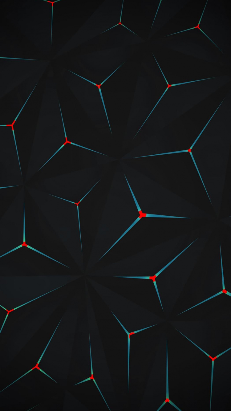 Обои свет, симметрия, дизайн, треугольник, линия в разрешении 750x1334