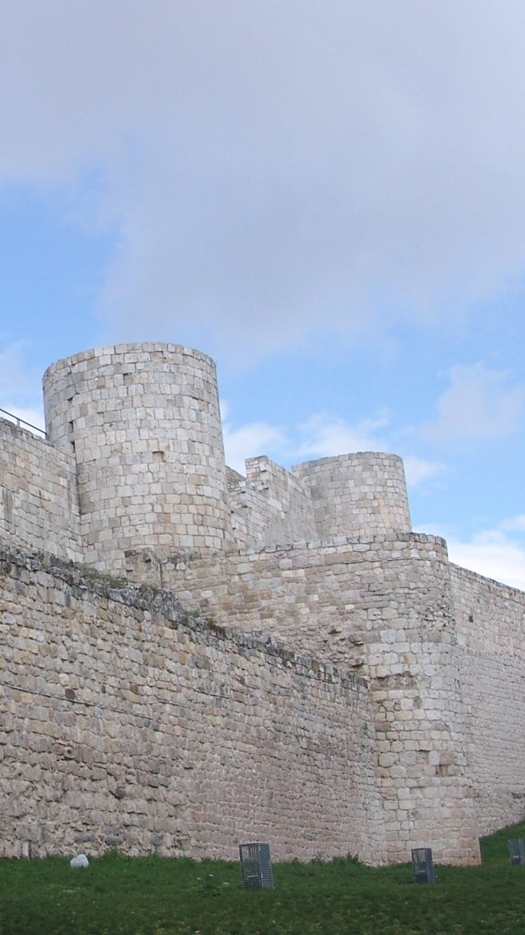 Обои фортификация, замок, развалины, стена, историческое место в разрешении 750x1334