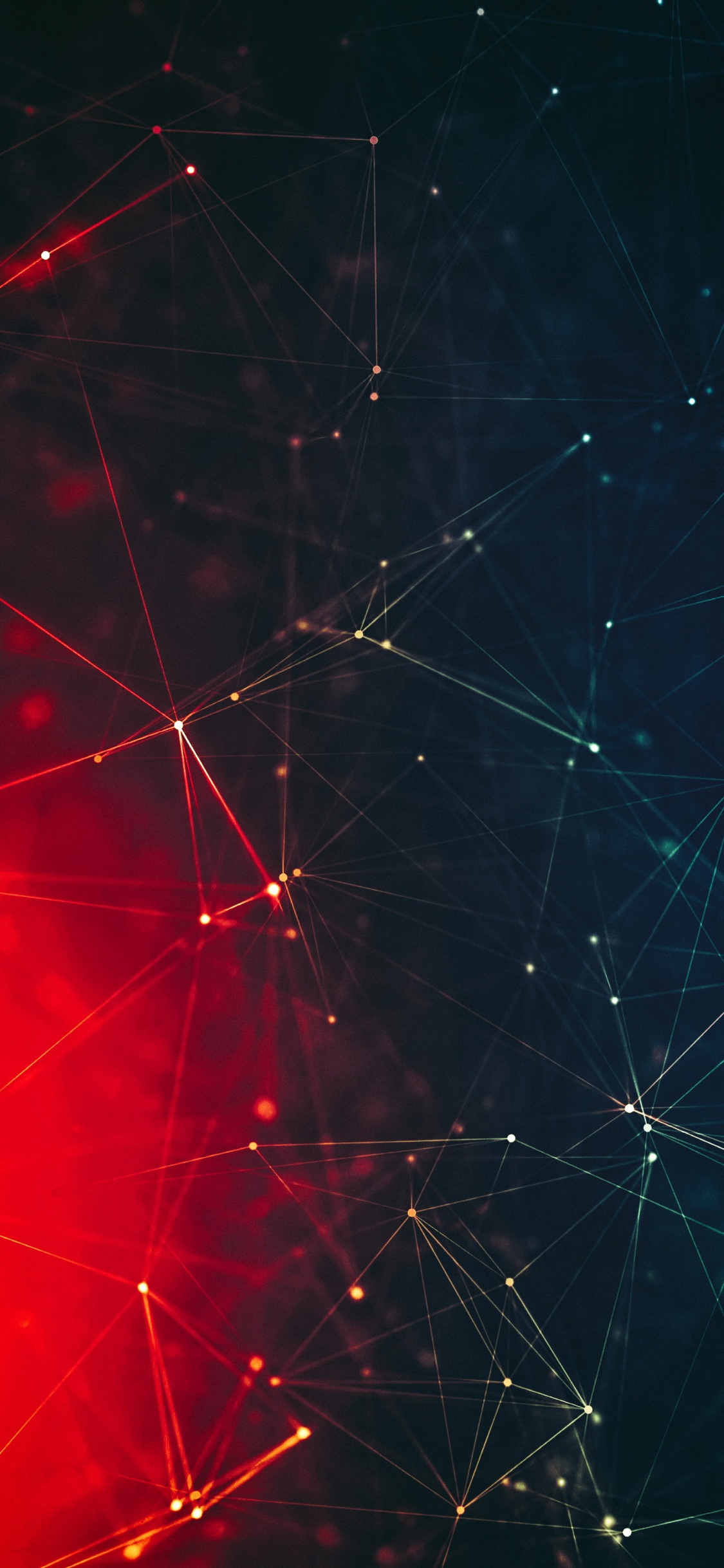 Обои обычай, Пользовательский ROM, Huawei, вода, линия в разрешении 1125x2436