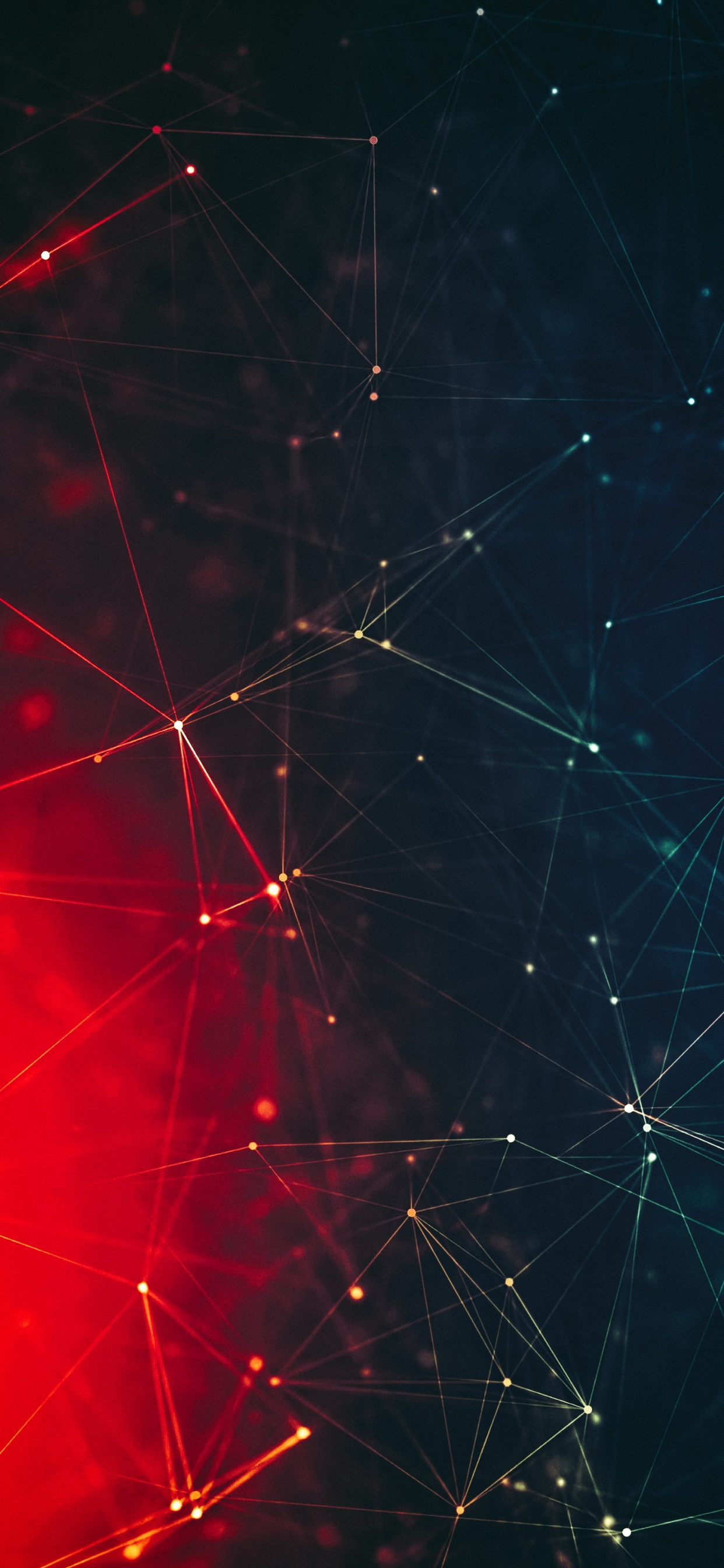 Обои обычай, Пользовательский ROM, Huawei, вода, линия в разрешении 1242x2688