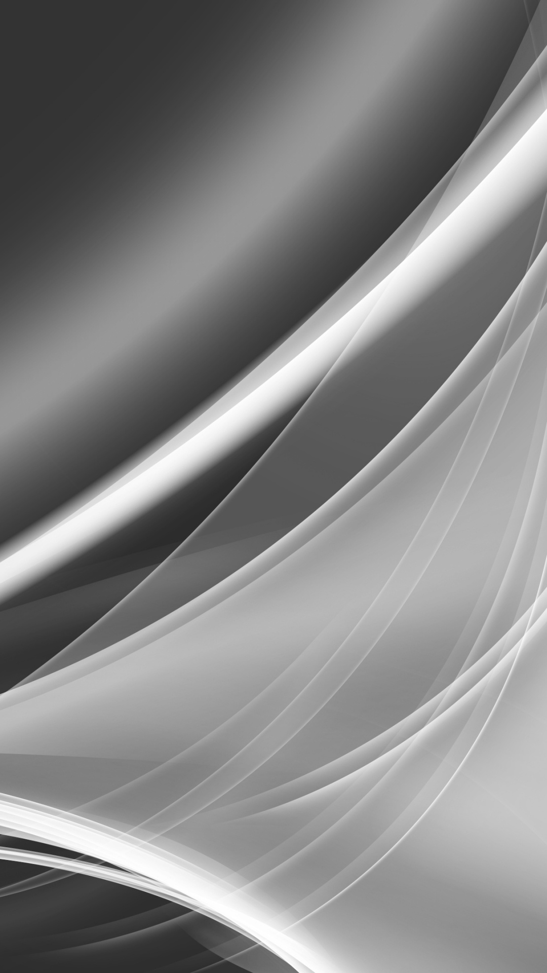 Обои монохромный, черный и белый, графика, черный, линия в разрешении 1080x1920