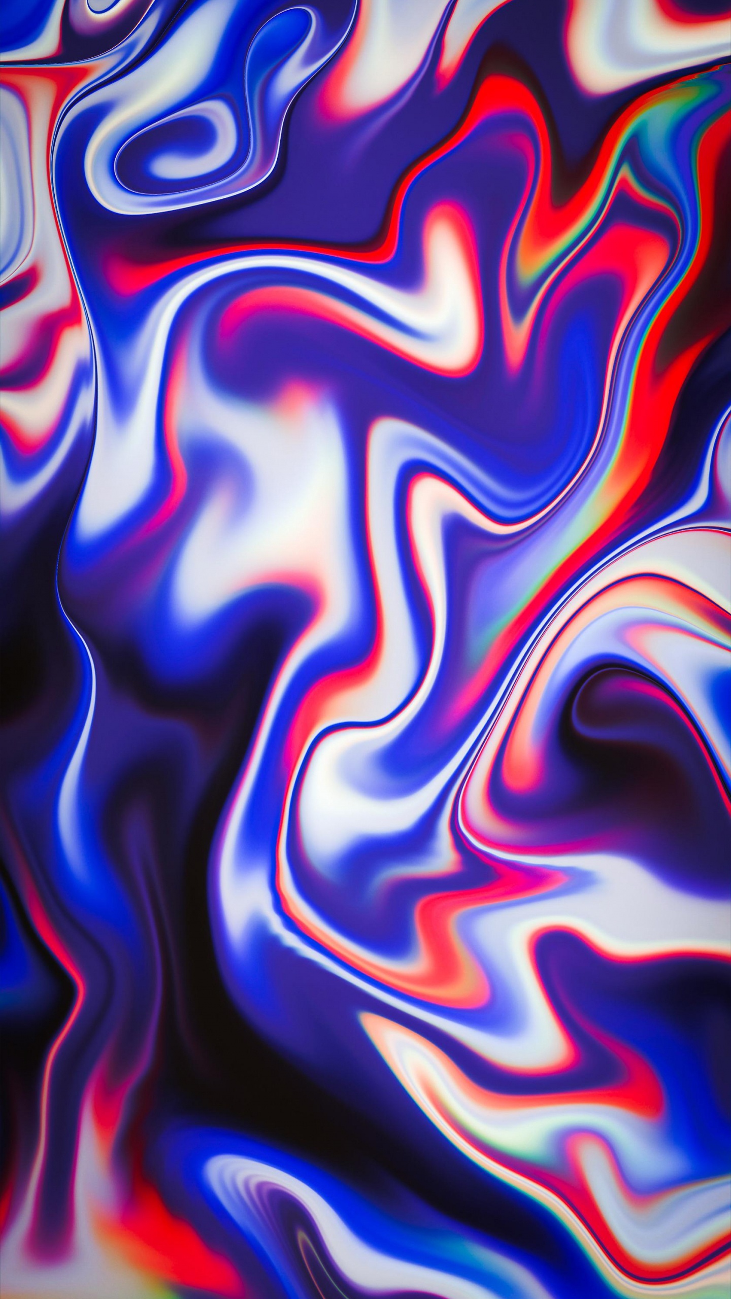 Обои акриловая краска, арт, дизайн, пурпур, жидкий в разрешении 1440x2560