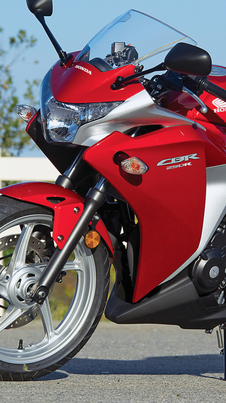 Обои Honda Motor Company, впрыск топлива, мотоцикл, Хонда cbr250r, авто в разрешении 750x1334