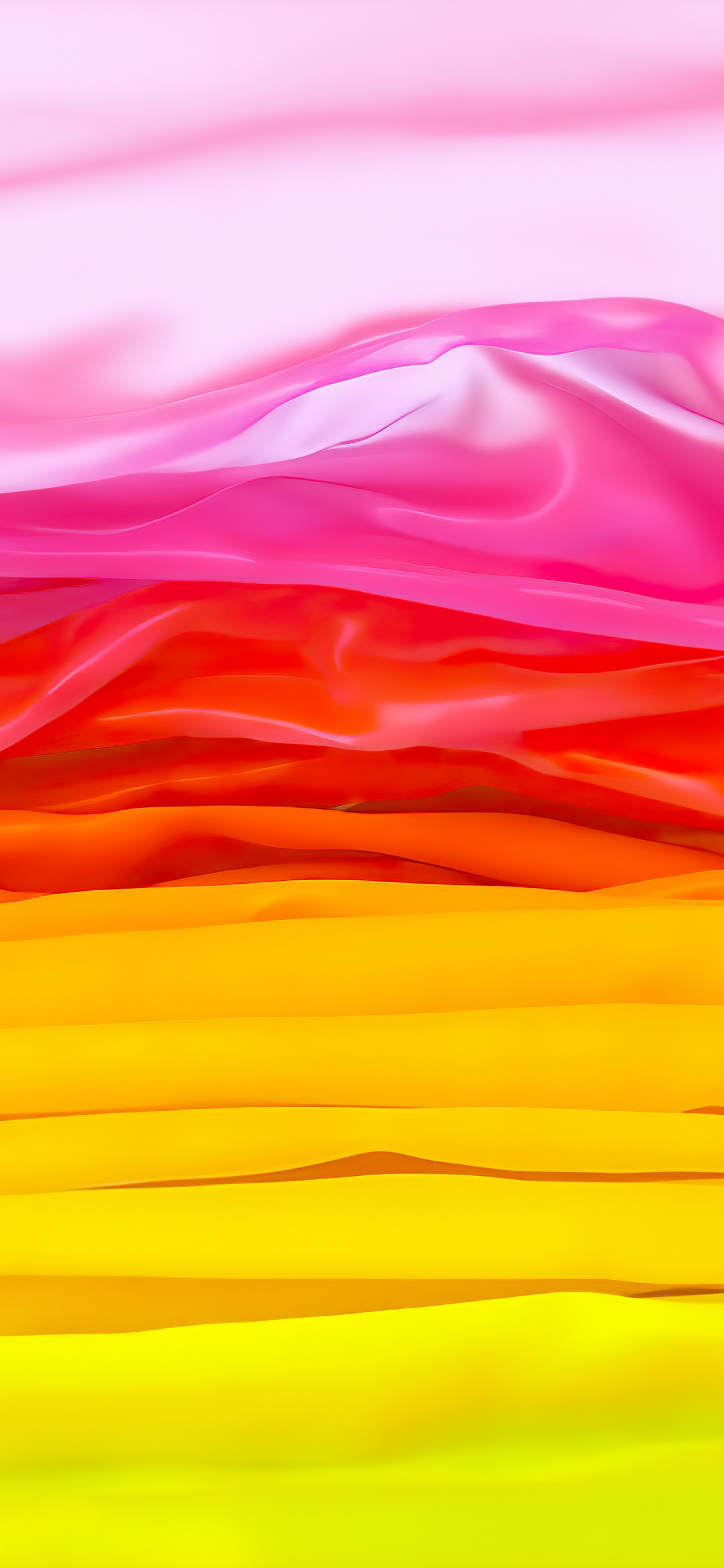 Обои Оранжевый цвет, геометрия, математика, живопись, арт в разрешении 1242x2688