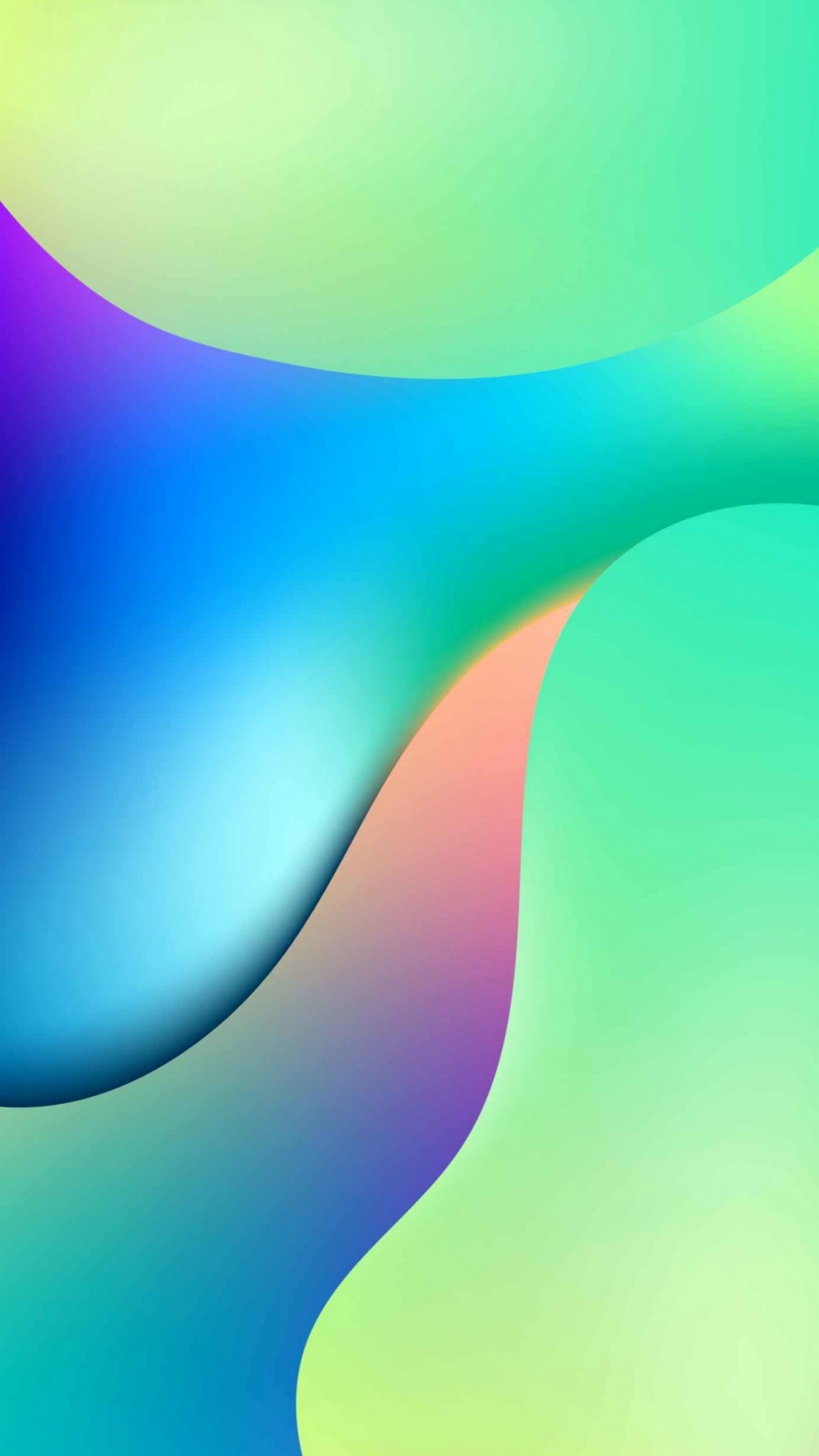 Обои визуальное искусство, графический дизайн, красочность, лазурный, склон в разрешении 1080x1920