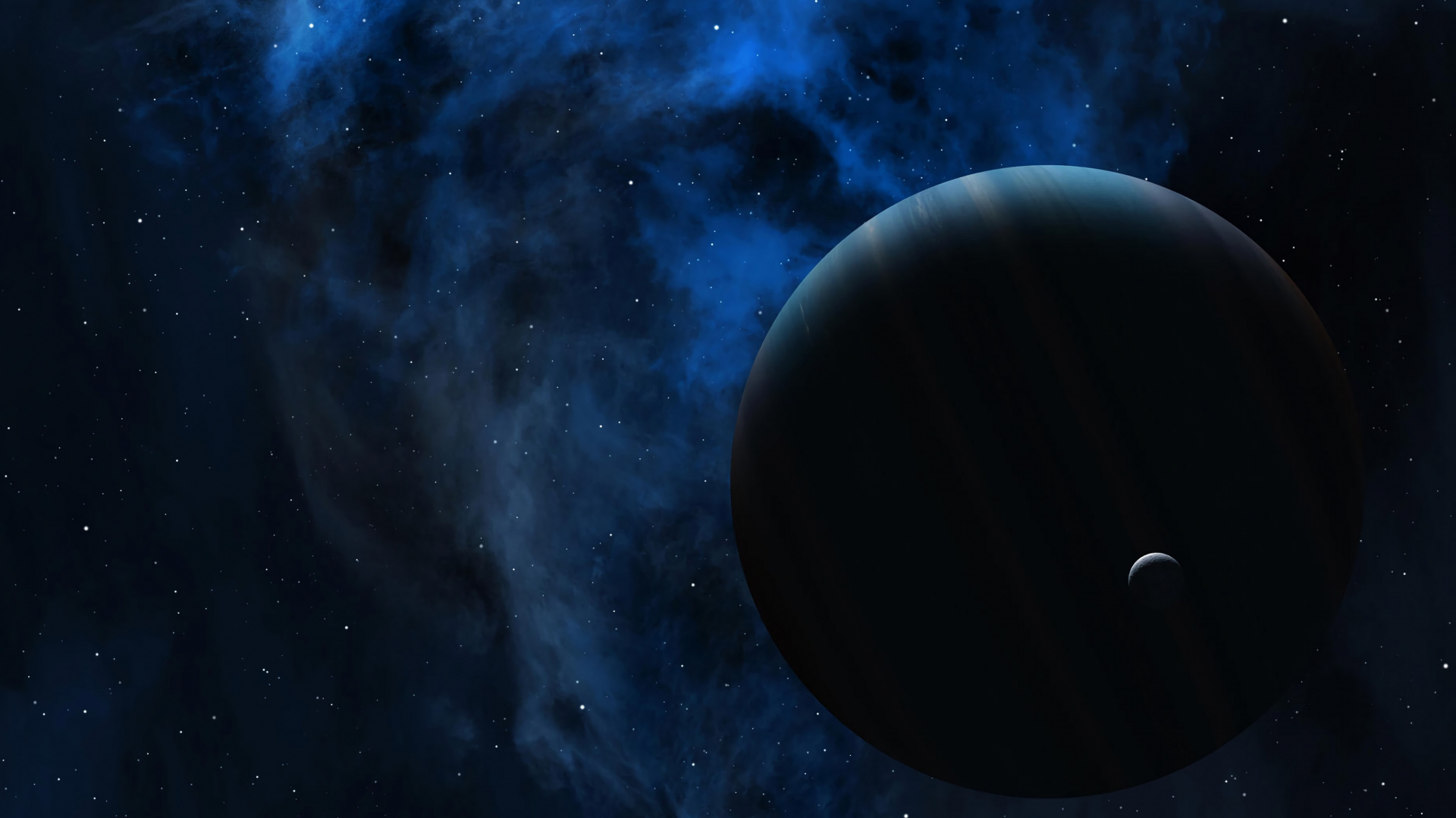 Обои космическое пространство, астрономический объект, атмосфера, космос, темнота в разрешении 1920x1080