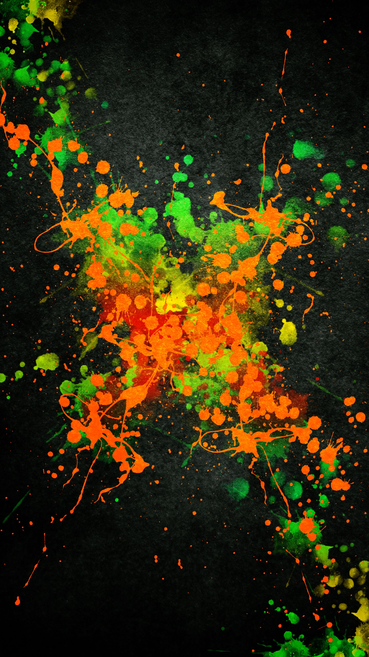 Обои вода, лист, математика, наука, арт в разрешении 1440x2560