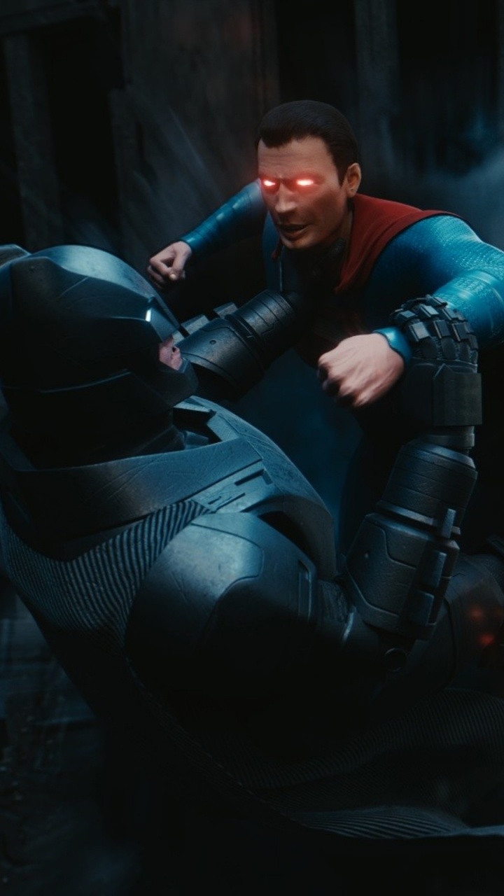 Обои темнота, Бэтмен, Супермен, комиксы dc, комиксы в разрешении 720x1280