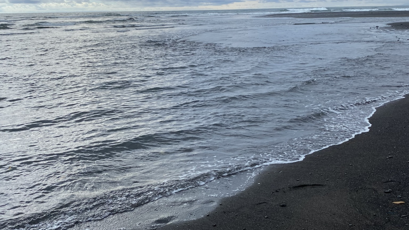 Обои море, мадфлэт, океан, ветровая волна, вода в разрешении 1366x768