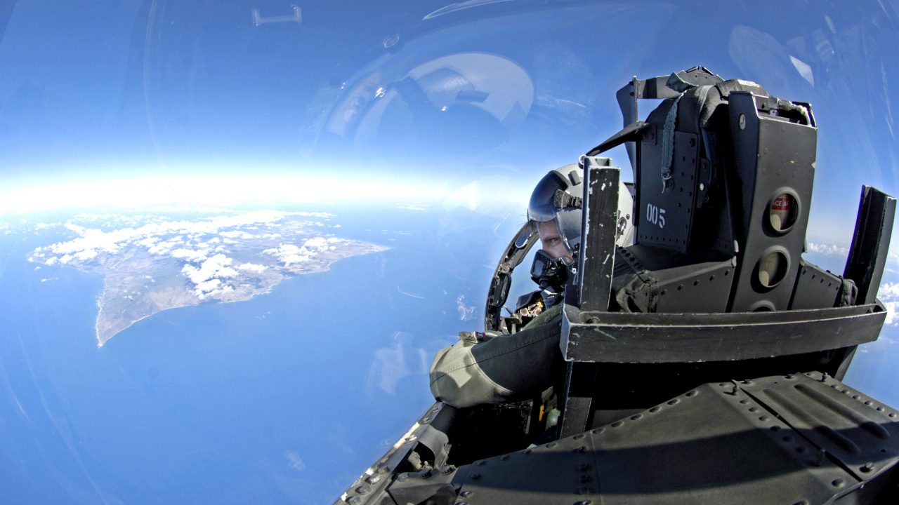 Обои кубрик, самолет, космос, аэрокосмическая техника, авиация в разрешении 1280x720