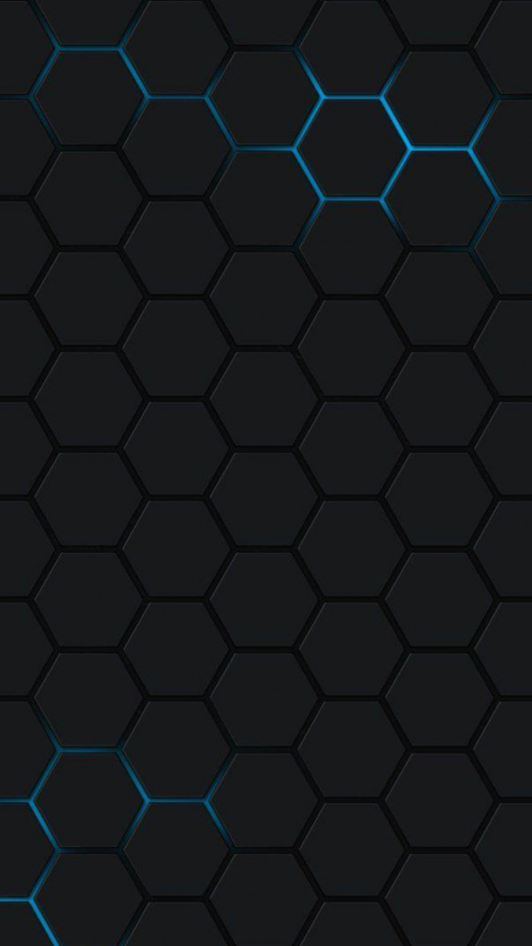 Обои синий, узор, ячейка, дизайн, синий цвет в разрешении 750x1334