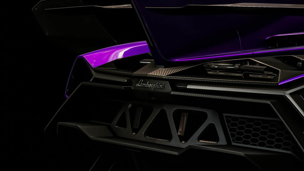 Обои свет, капюшон, автомобильное освещение, пурпур, бампер в разрешении 1280x720