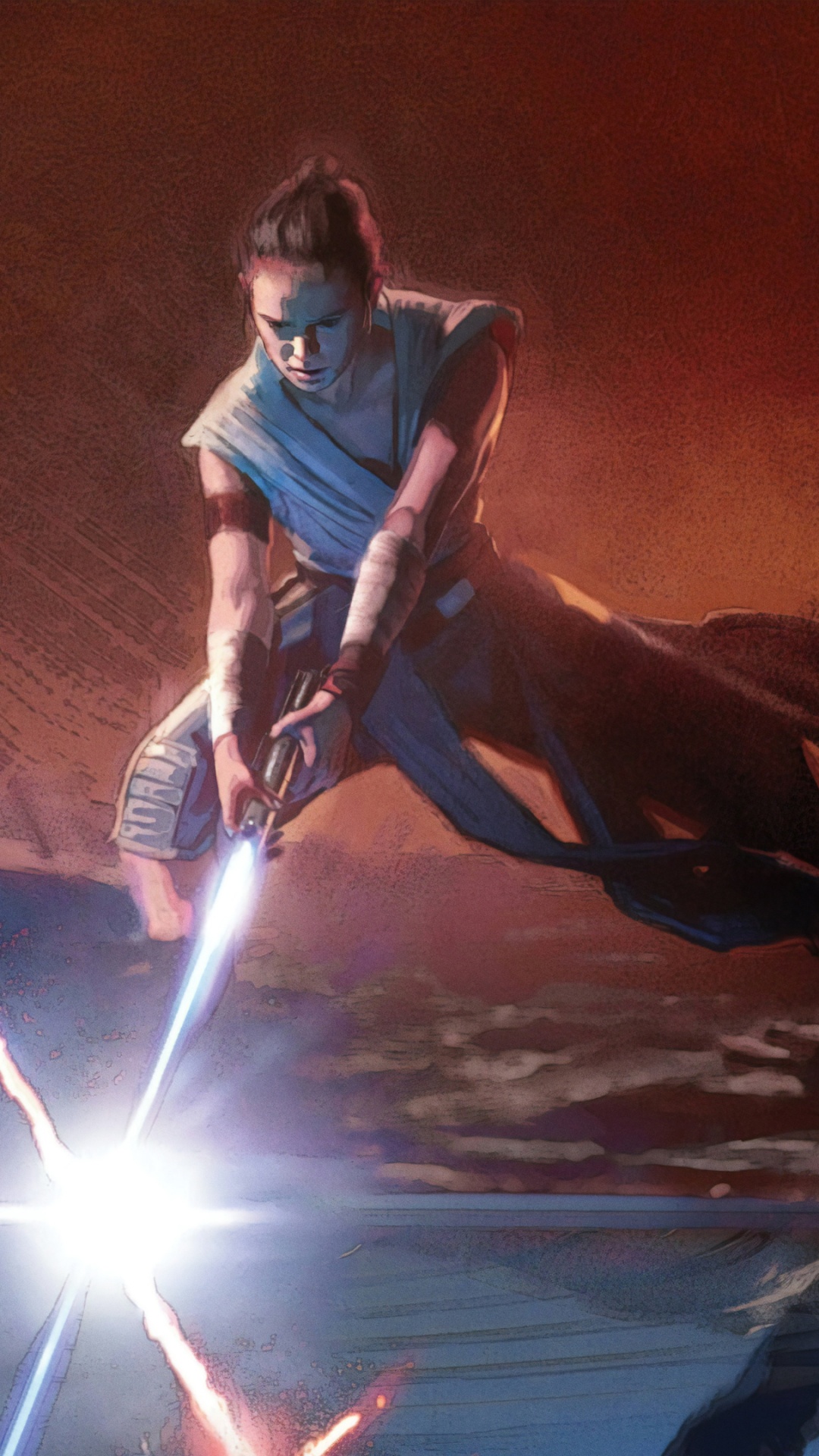 Обои звездные войны, Компания lucasfilm, ночь, перформанс, комикс в разрешении 1080x1920