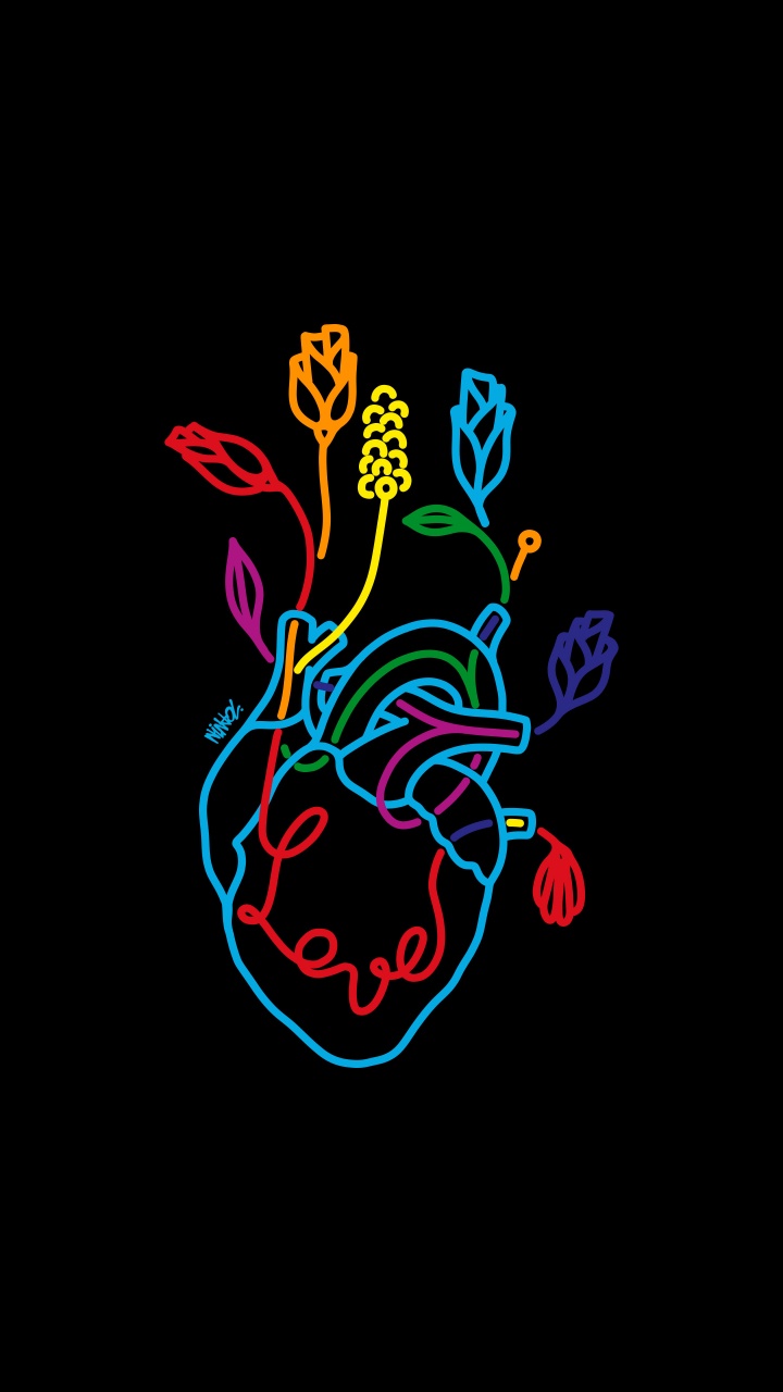 Обои арт, постер, рисование, иллюстрация, графики в разрешении 720x1280