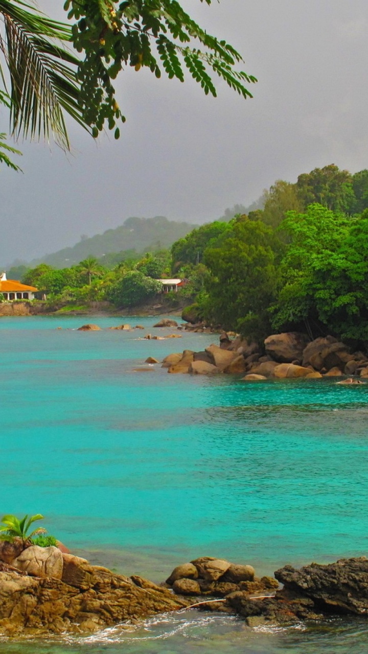 Обои пейзаж, природа, природный ландшафт, тропическая зона, море в разрешении 720x1280