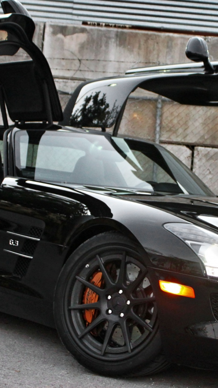 Обои 2015 Мерседес-Бенц СЛС АМГ, авто, суперкар, спорткар, mercedes benz c class в разрешении 750x1334