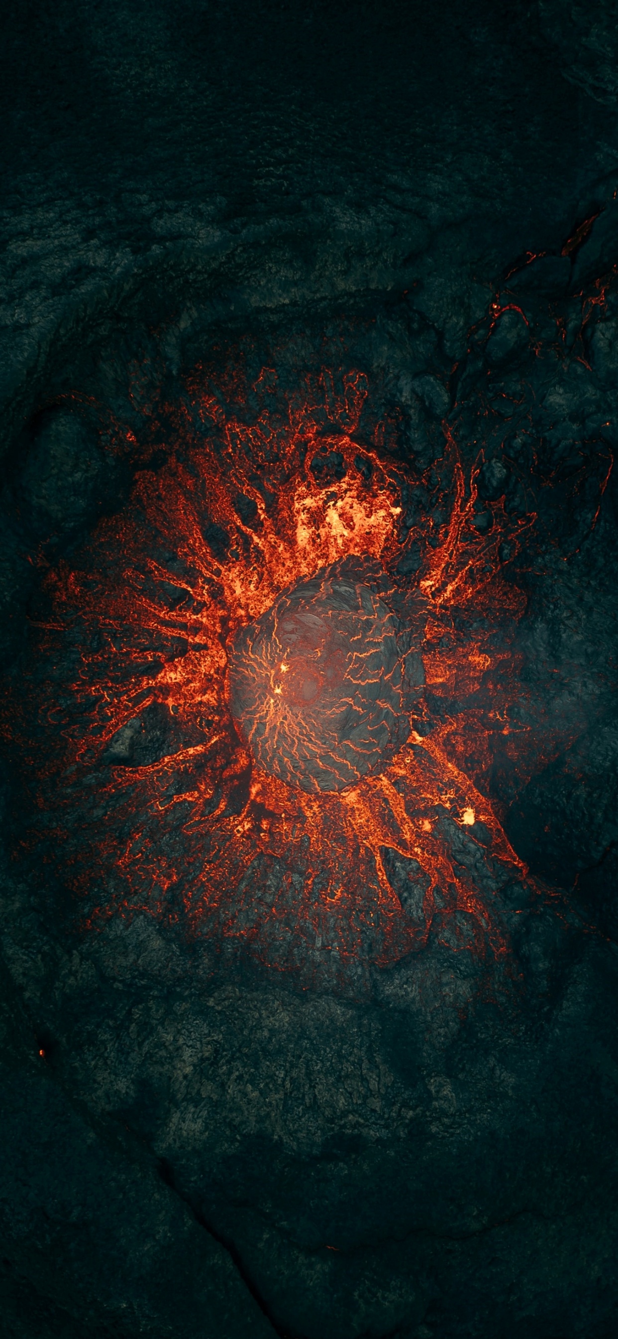 Обои атмосфера, жидкий, арт, астрономический объект, тепло в разрешении 1242x2688